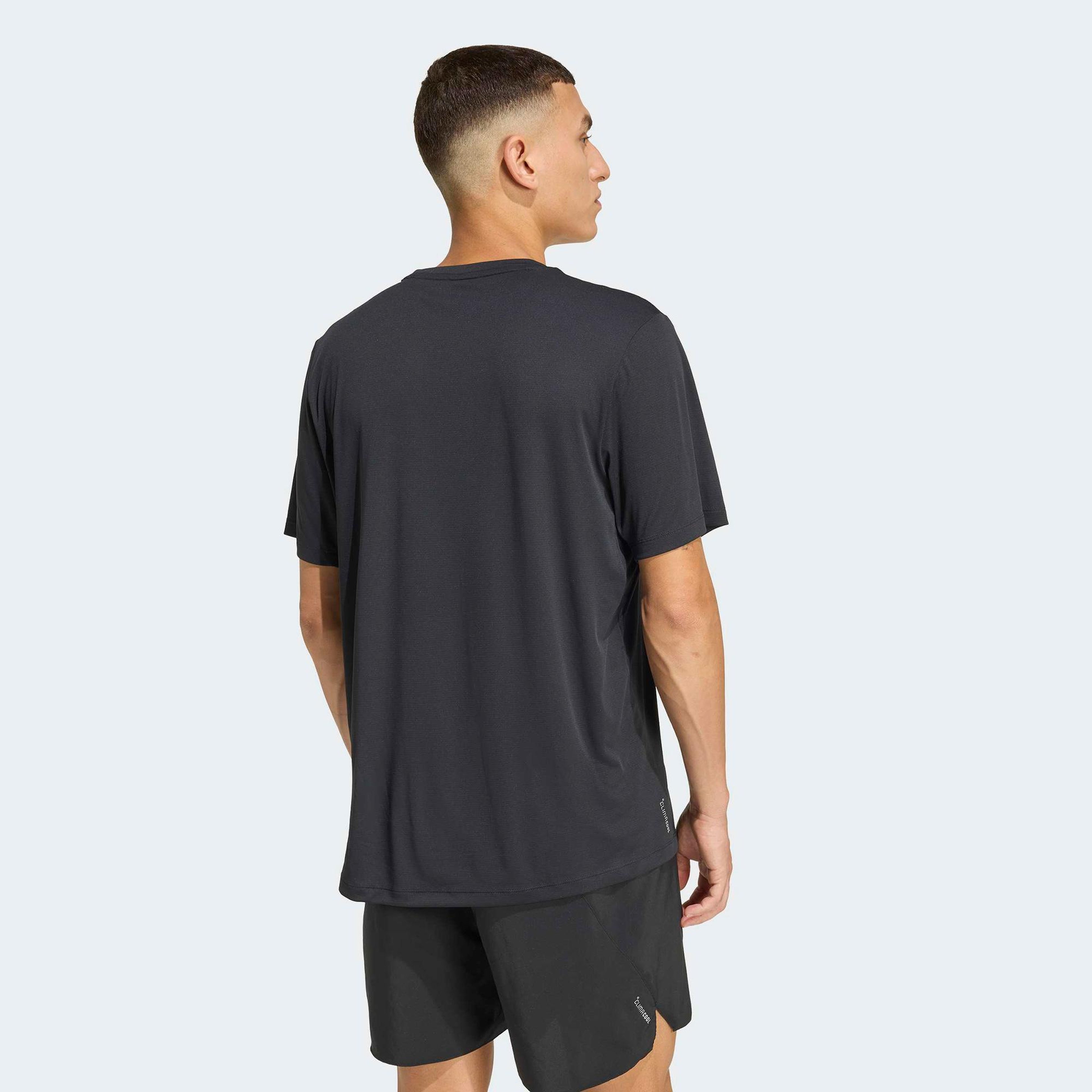 adidas Adi365 Running Essentials Erkek Siyah Koşu T-Shirt