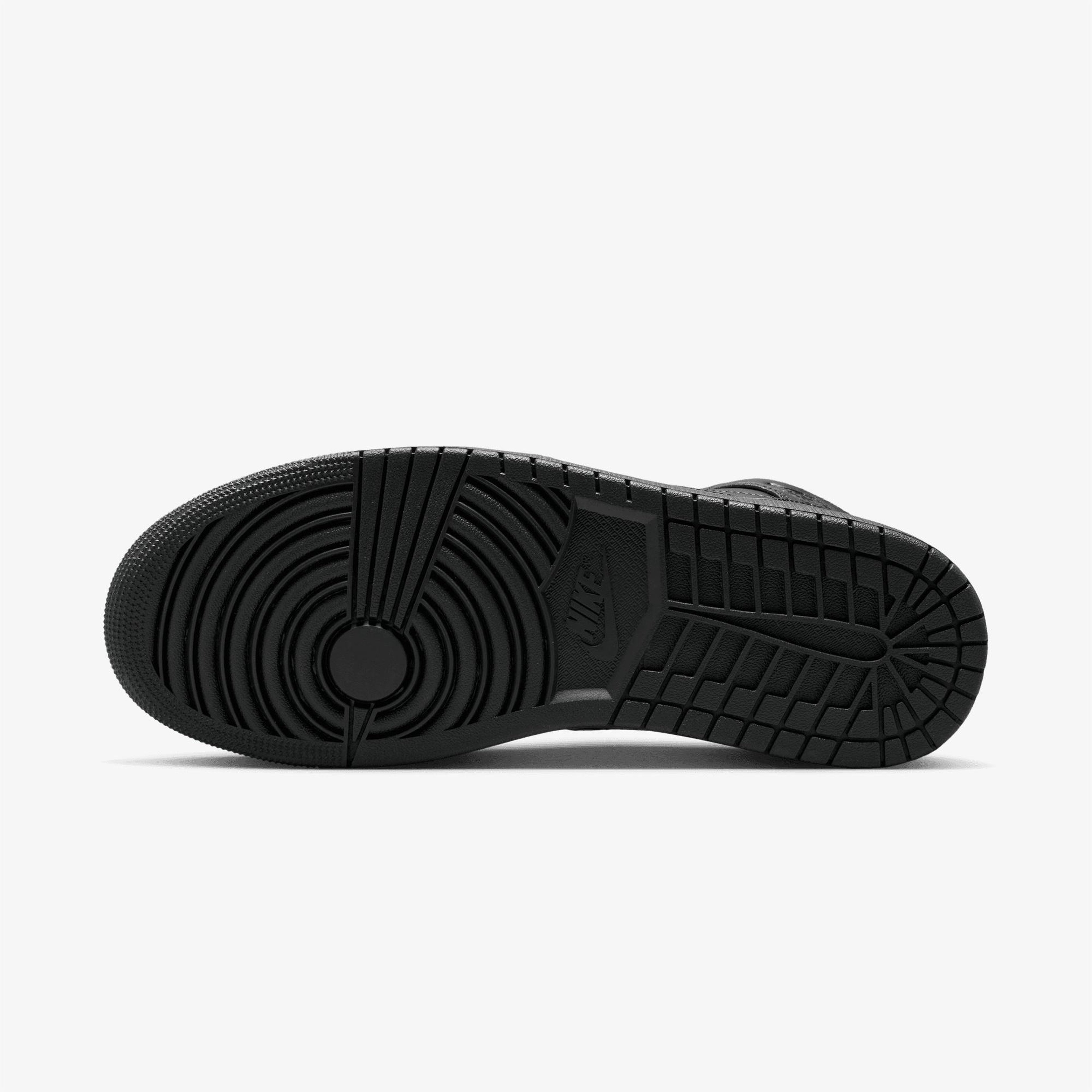 Jordan Air 1 Mid Erkek Siyah Spor Ayakkabı
