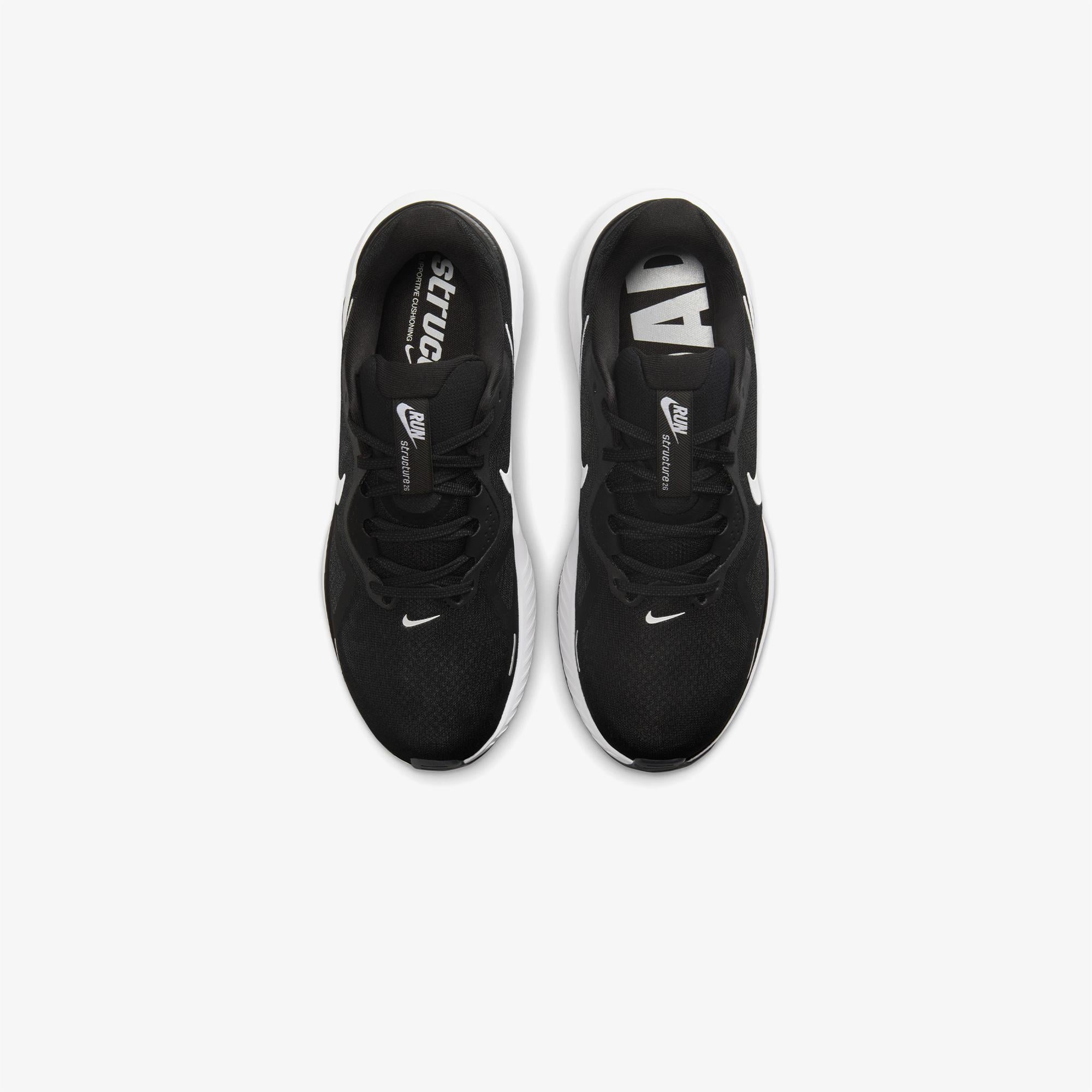 Nike Structure 26 Erkek Siyah Koşu Ayakkabısı
