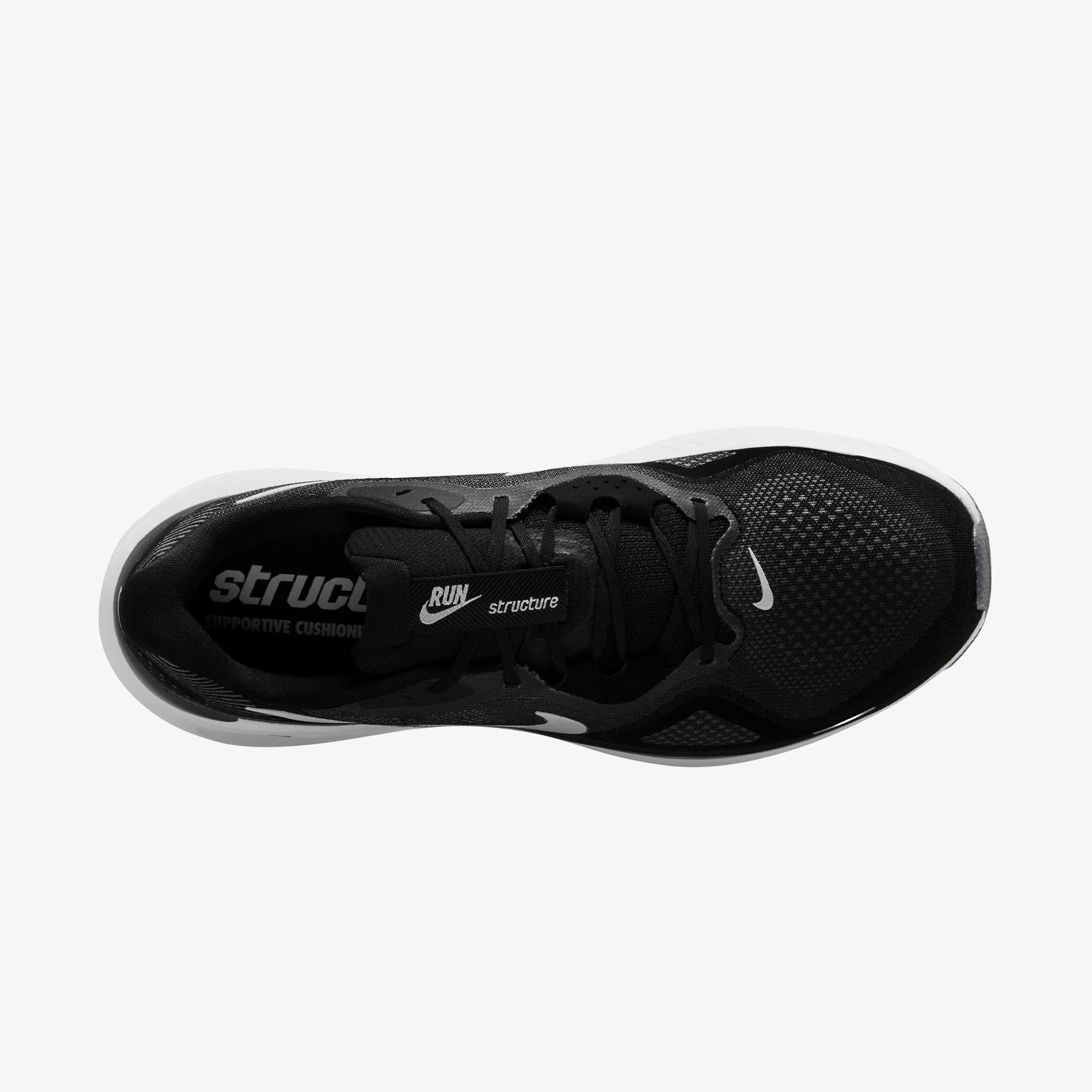 Nike Structure 26 Erkek Siyah Koşu Ayakkabısı