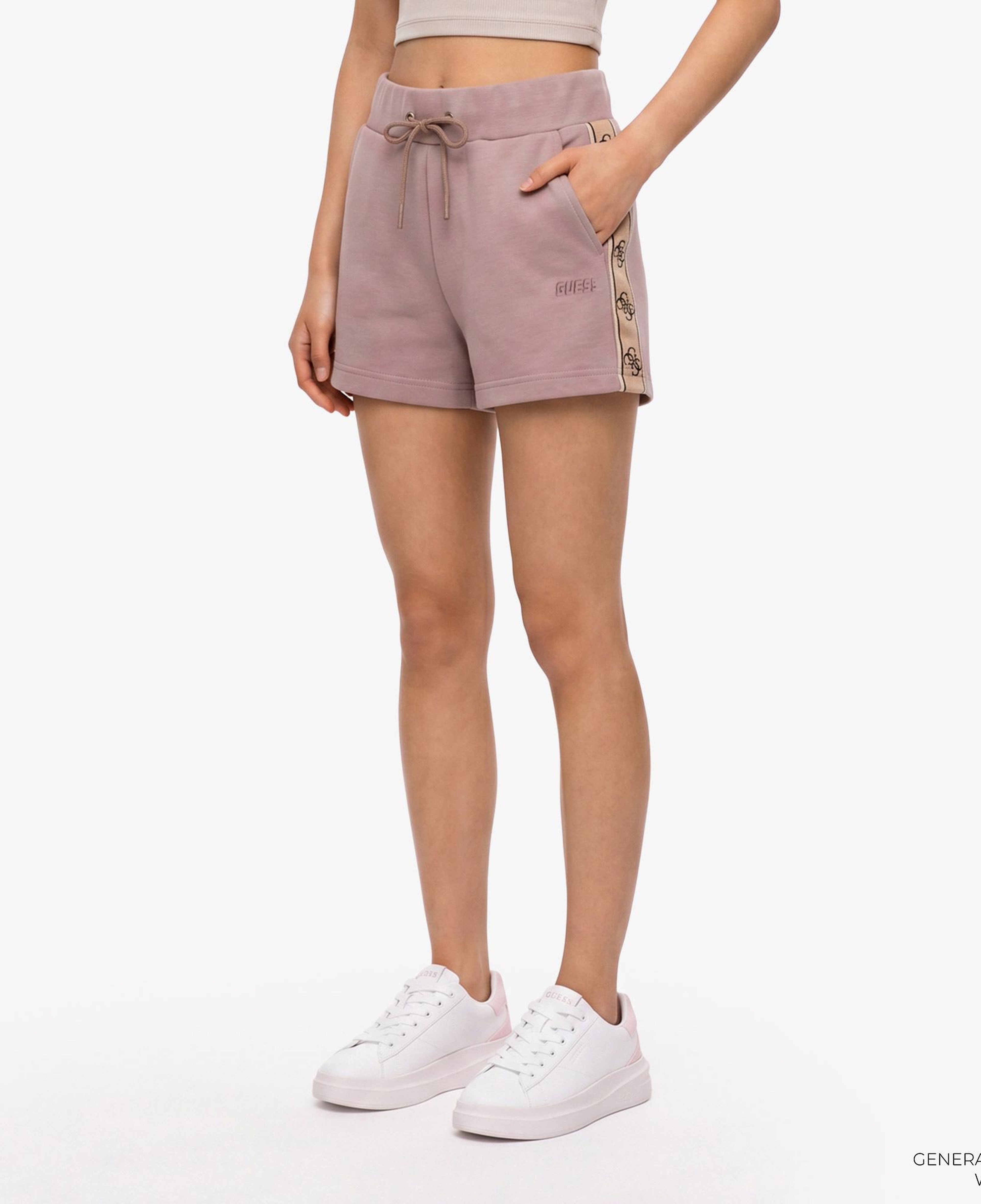 Guess Britney Aktif Loose Fit Kadın Kahverengi Şort