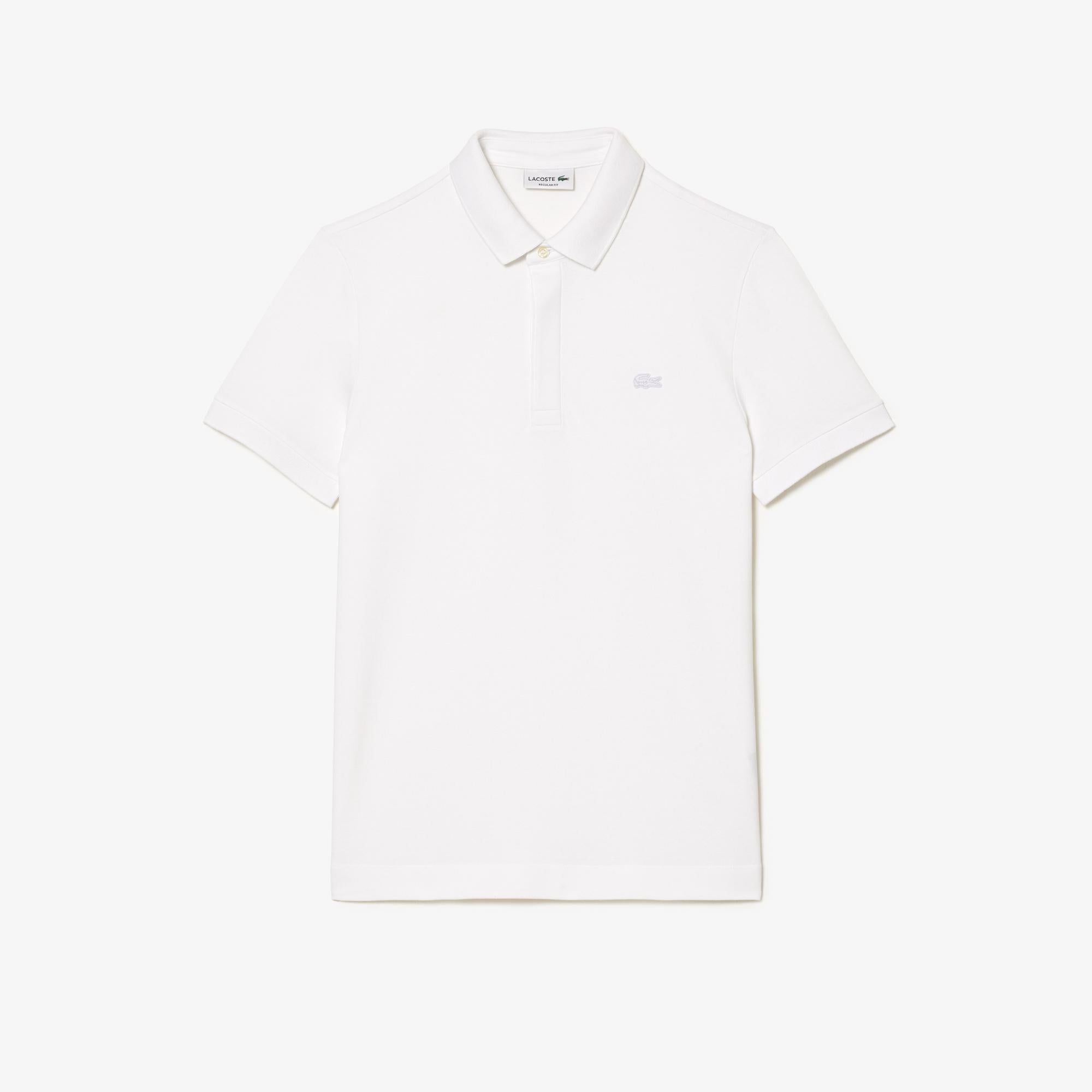 Erkek Regular Fit Beyaz Paris Polo