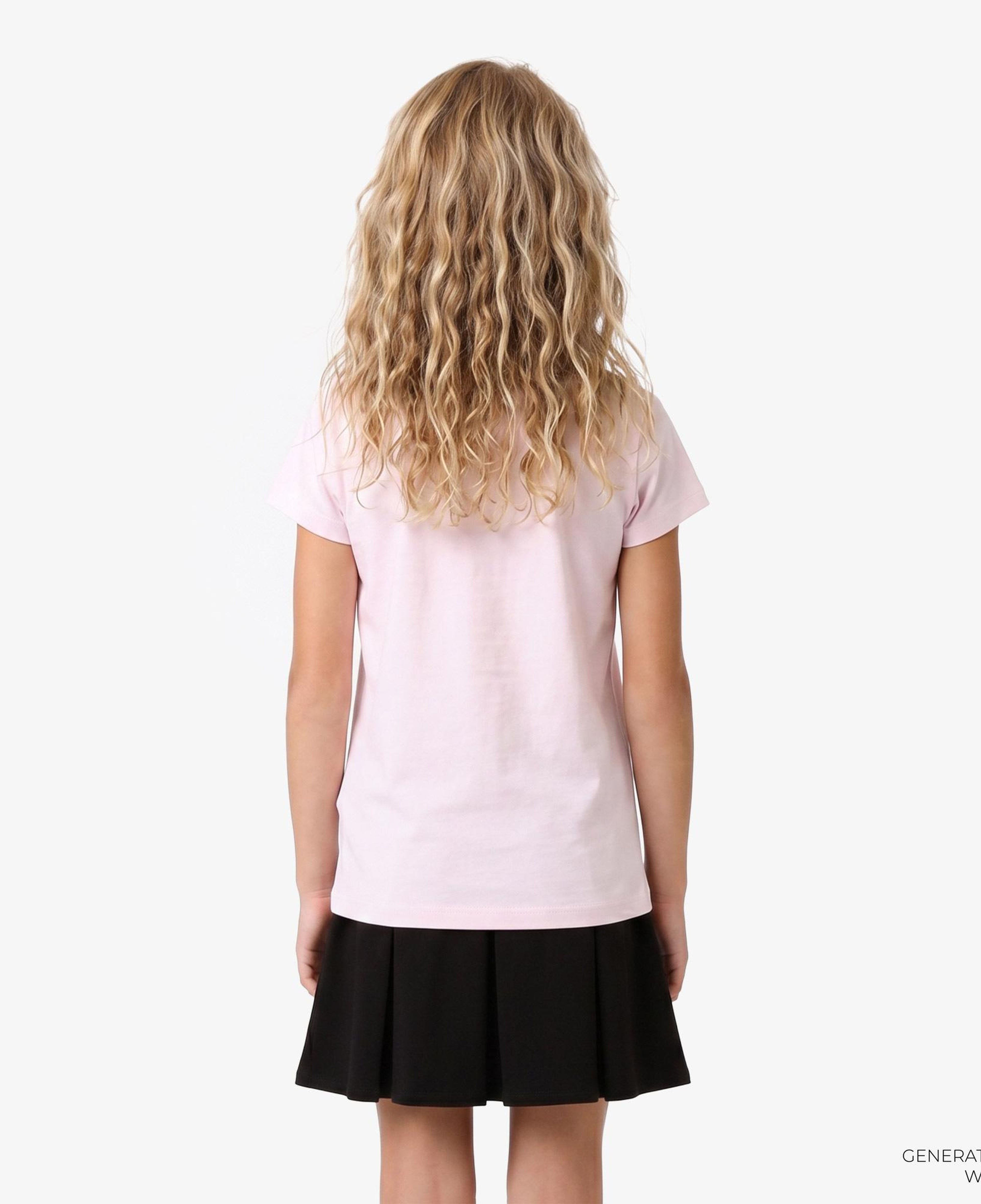 Calvin Klein Chest Monologo Çocuk Pembe T-Shirt