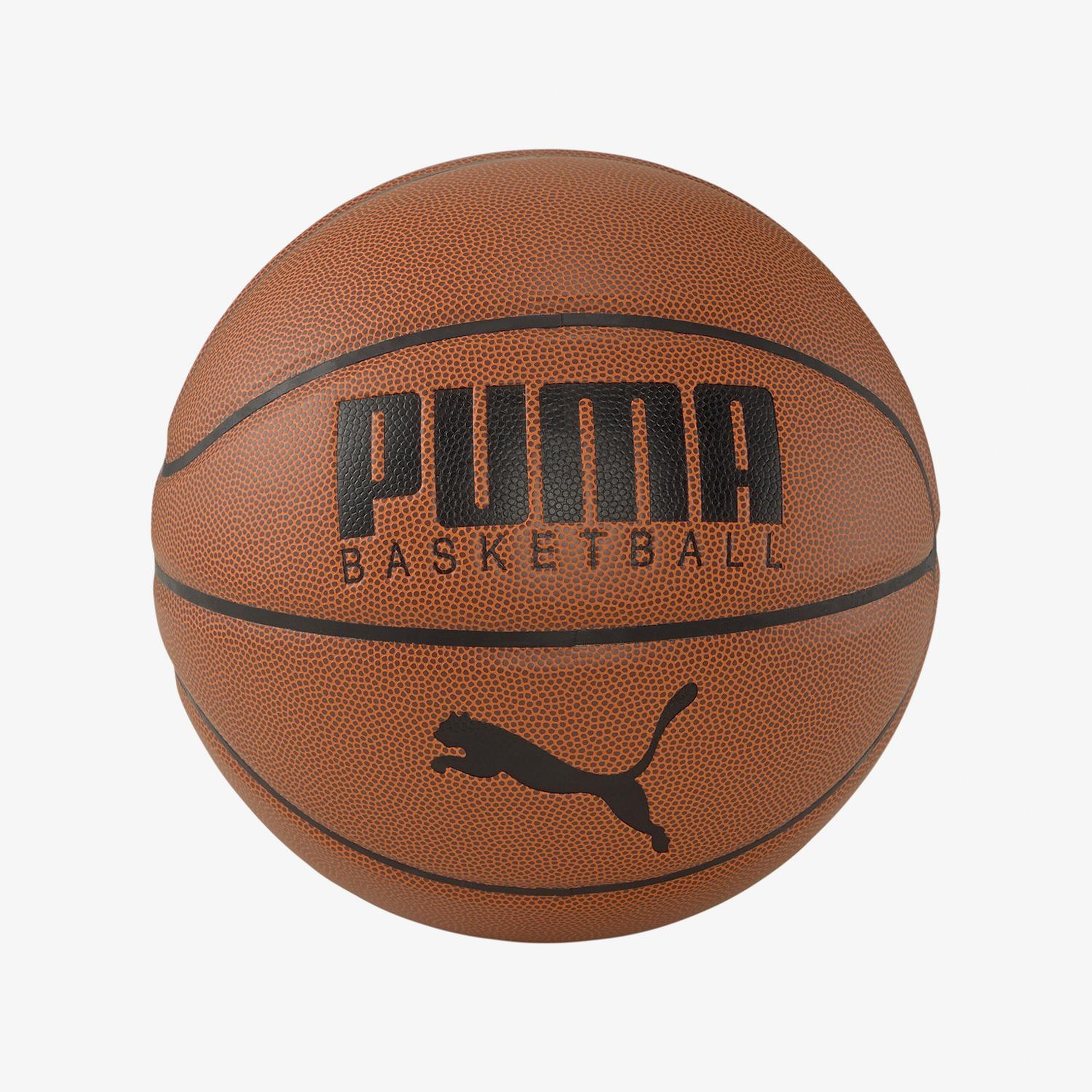 Puma Leather Kahverengi 7 No Basketbol Topu