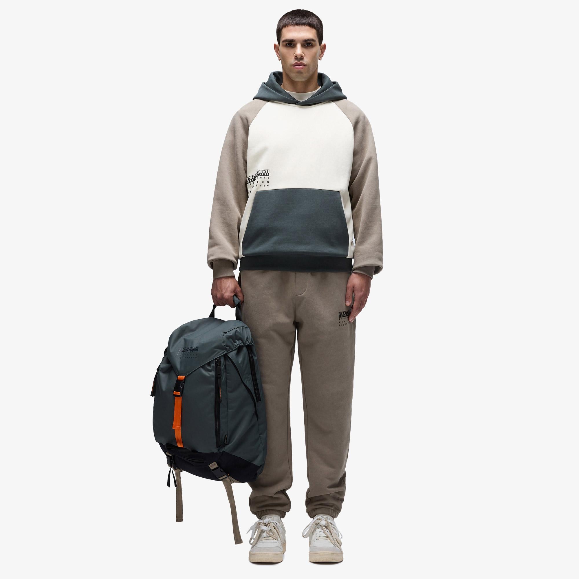 Napapijri B-Premium H Erkek Krem Sweatshirt