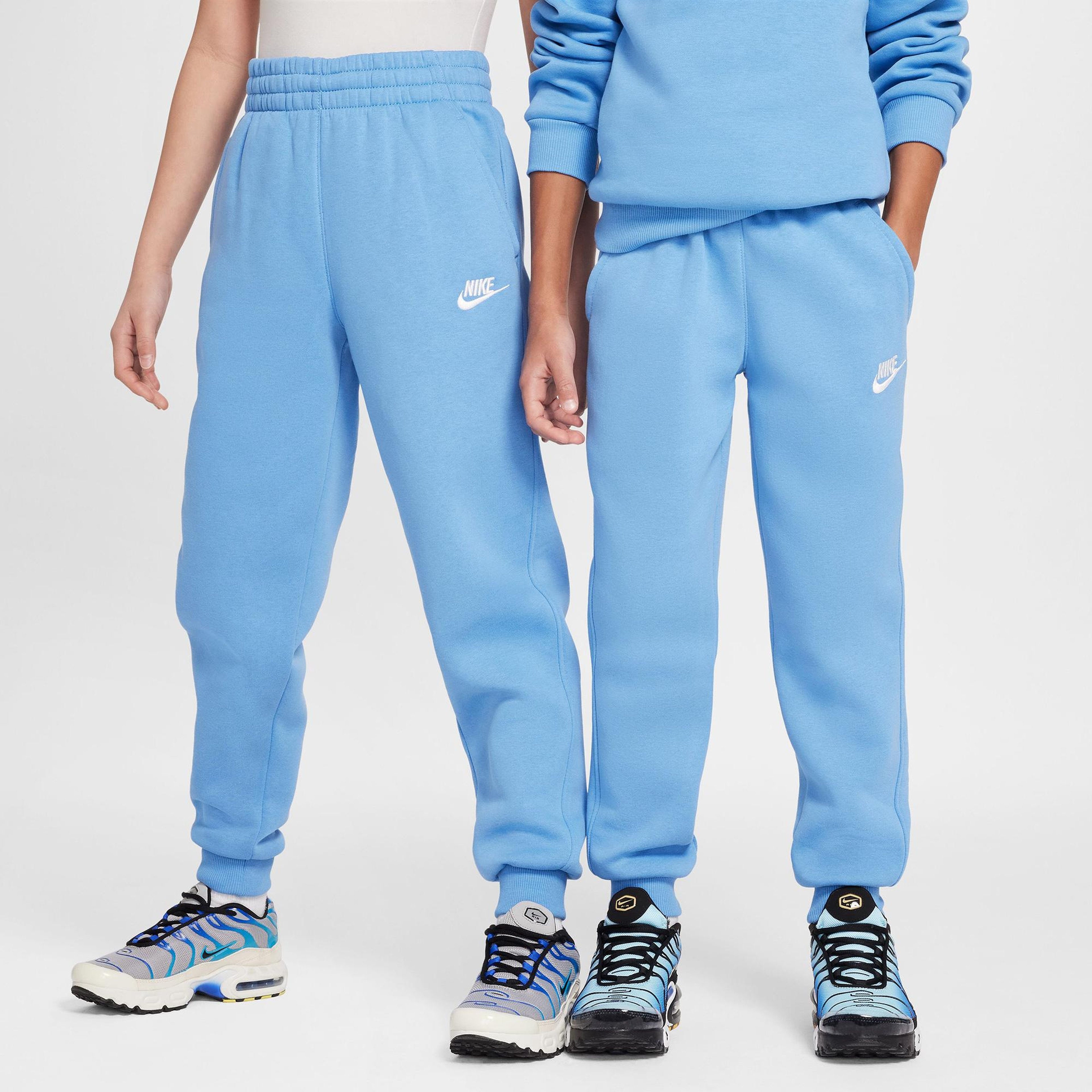 Nike Sportswear Club Fleece Çocuk Mavi Eşofman Altı