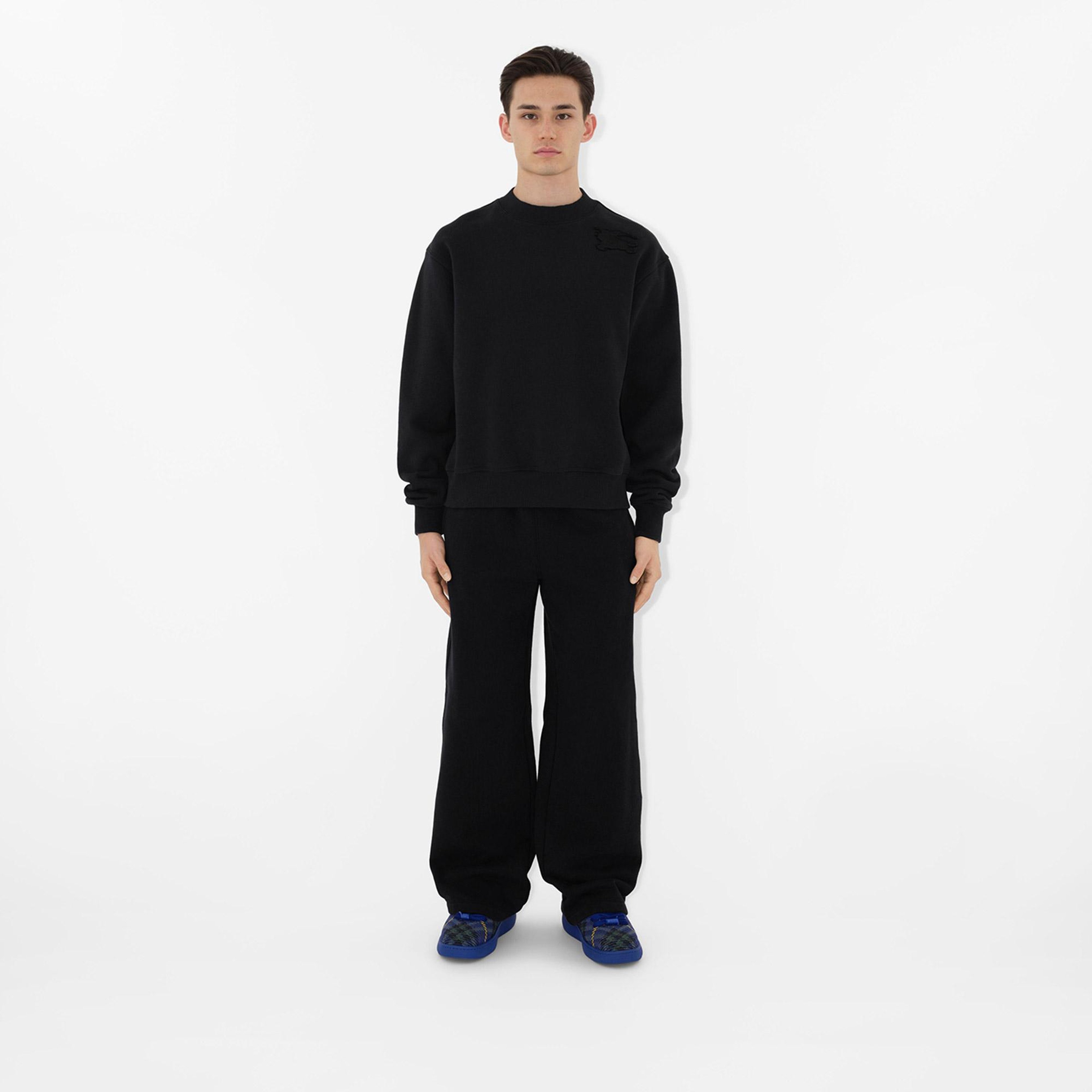 Burberry Erkek Siyah Pantolon