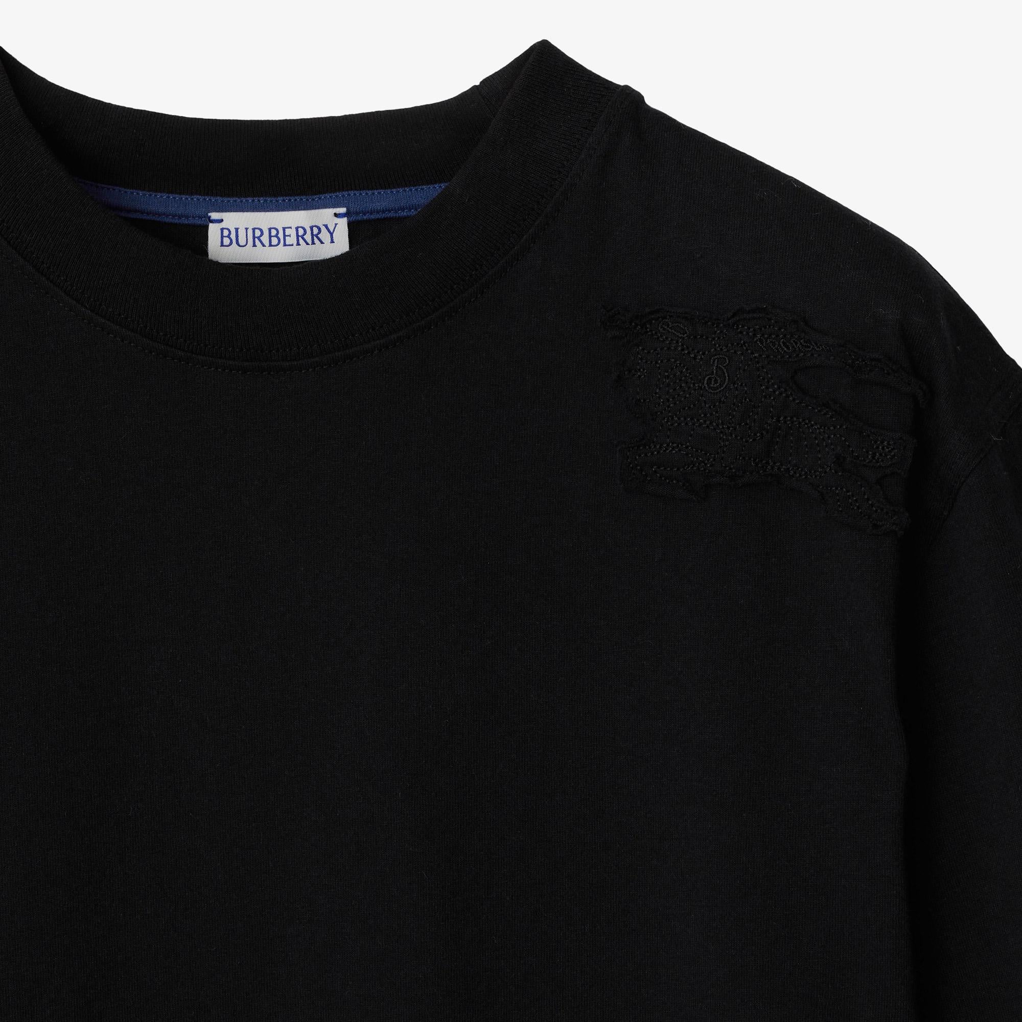 Burberry Kadın Siyah T-Shirt