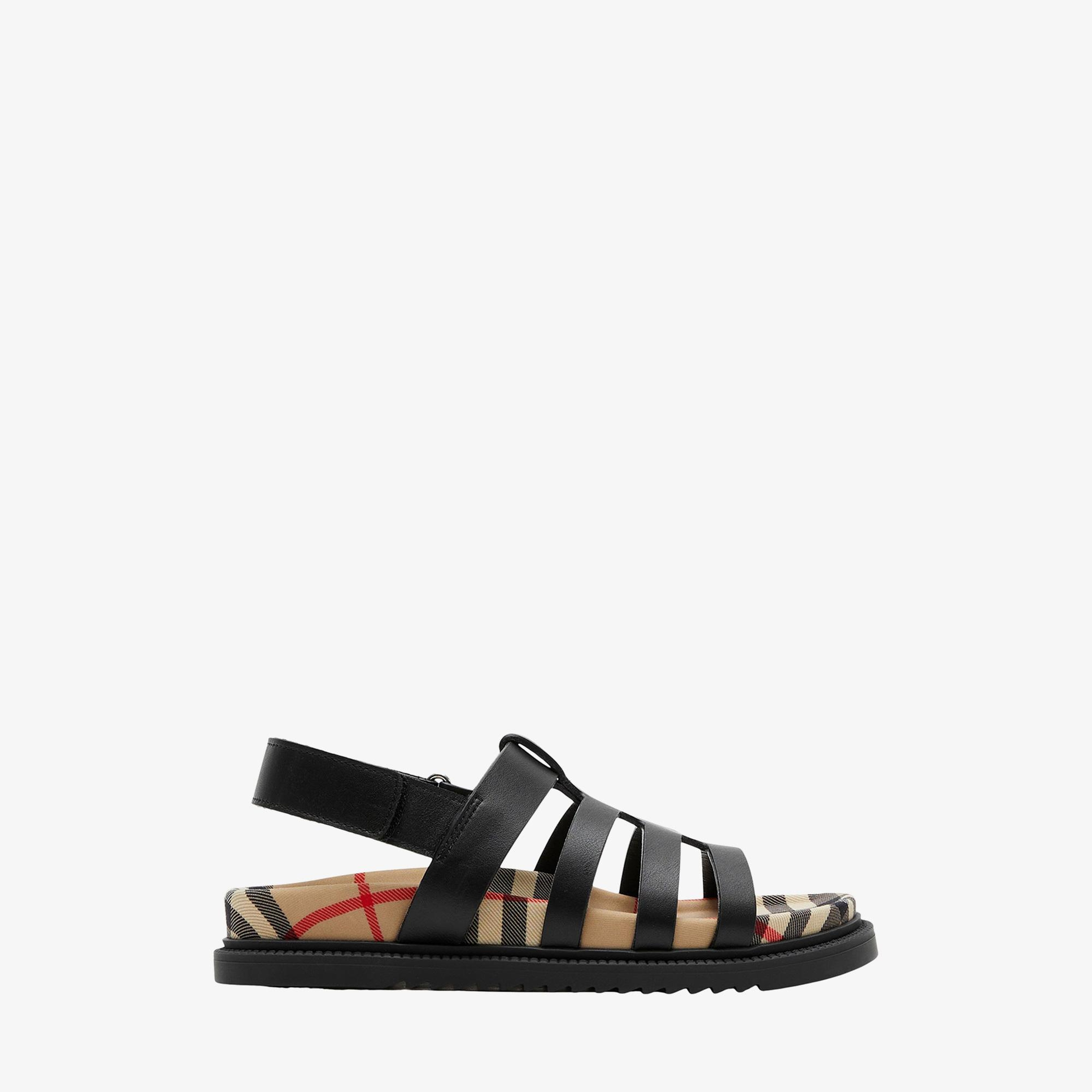 Burberry Çocuk Siyah Ayakkabı
