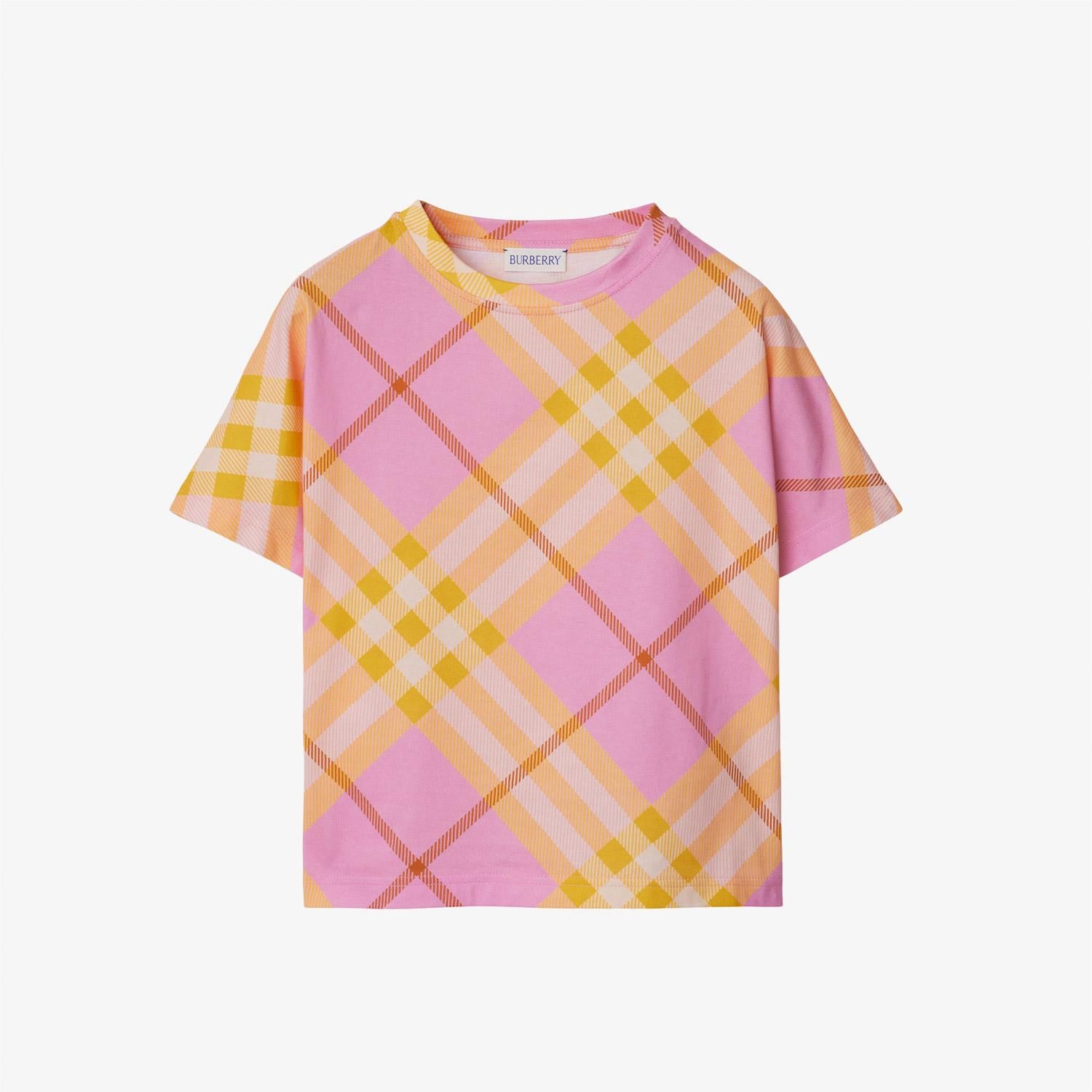 Burberry Çocuk Pembe T-Shirt