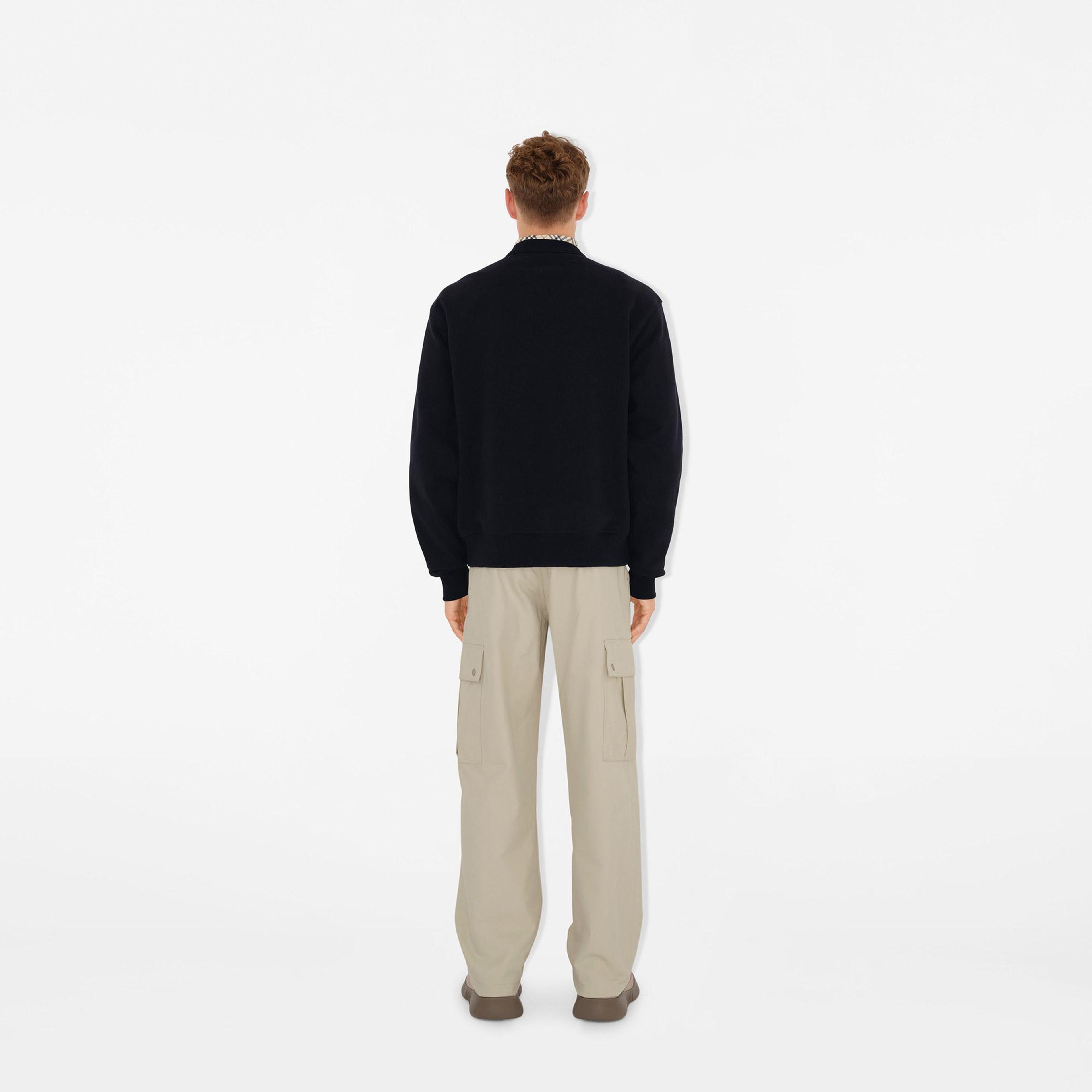 Burberry Erkek Siyah Sweatshirt