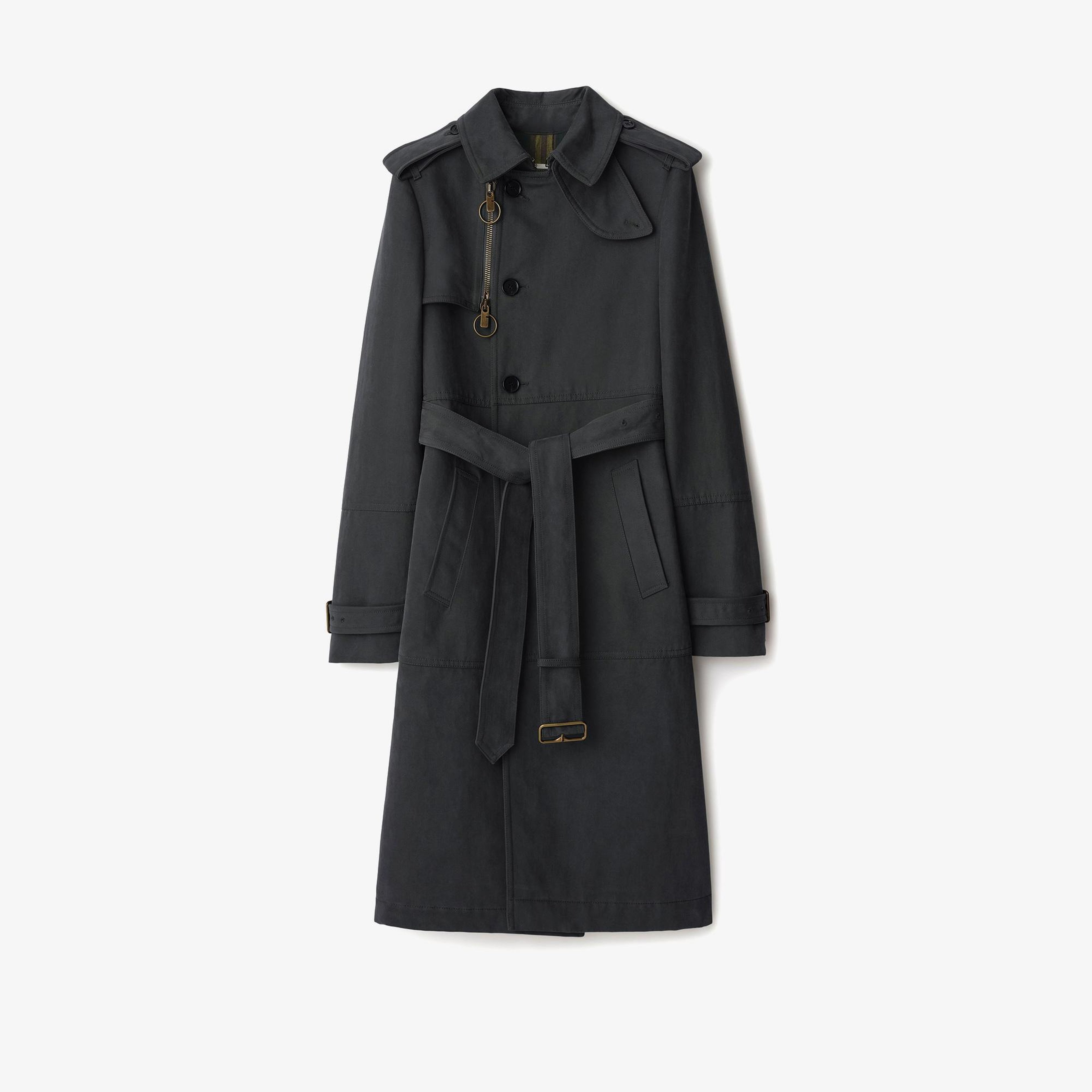 Burberry Kadın Siyah Pardesu