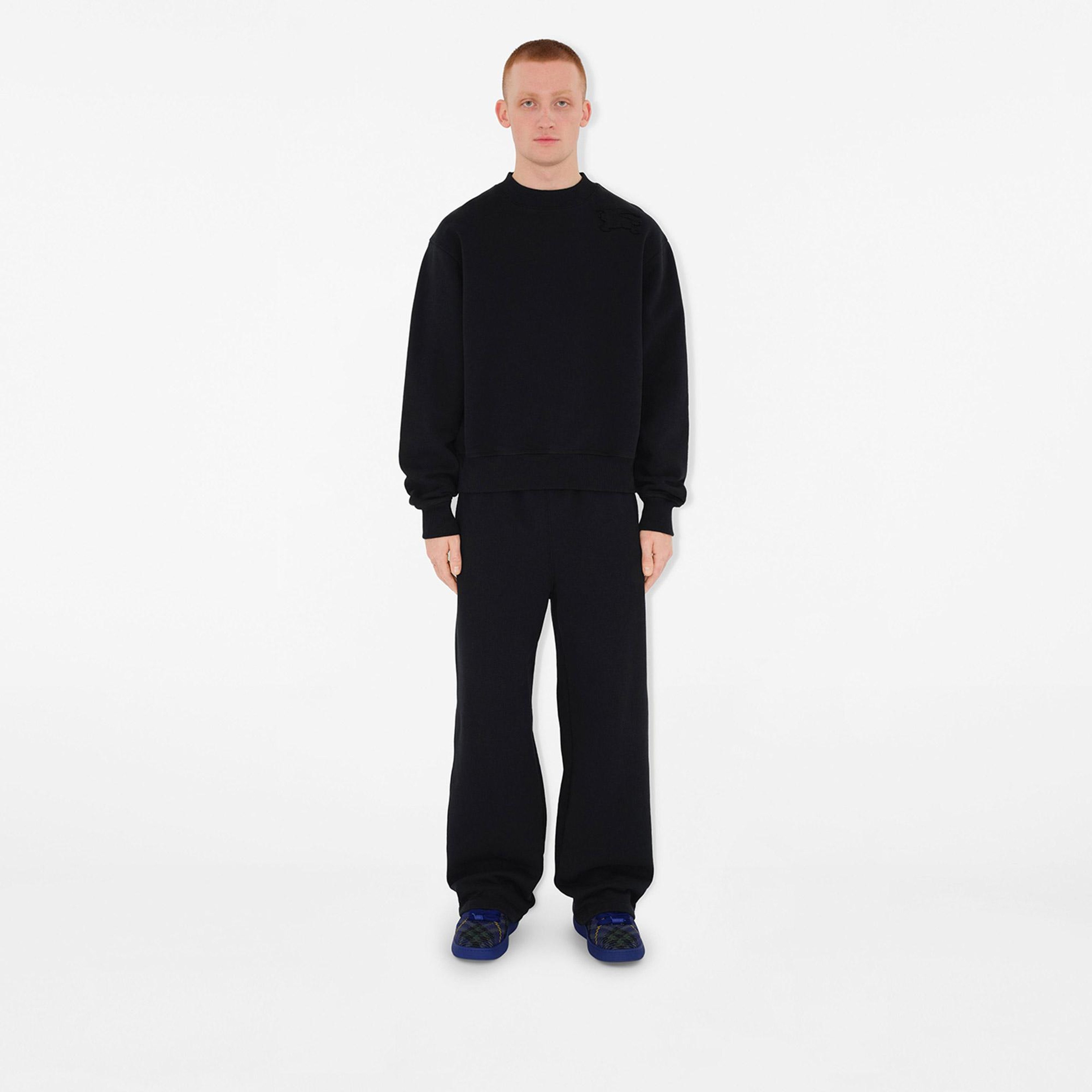 Burberry Erkek Siyah Sweatshirt