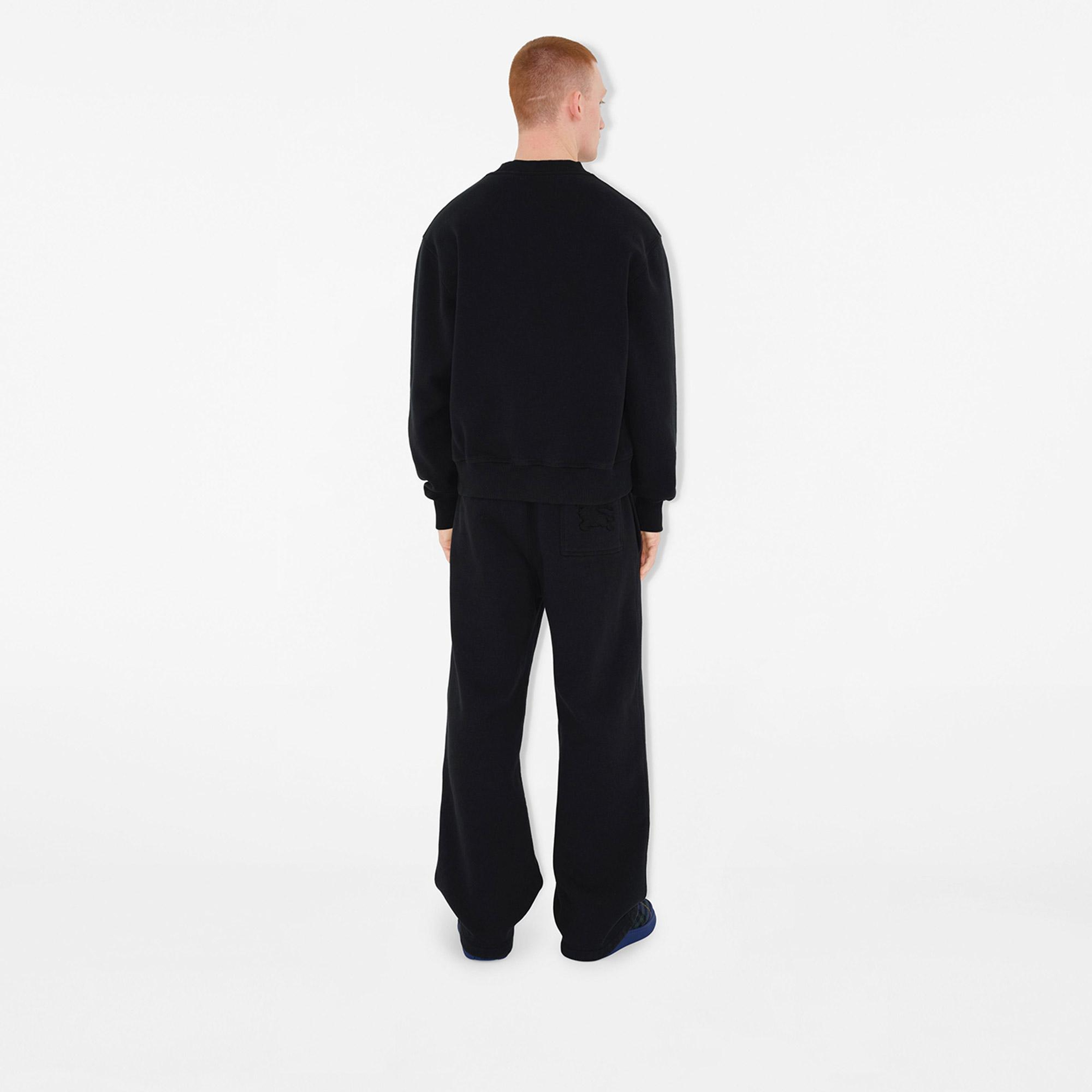 Burberry Erkek Siyah Sweatshirt