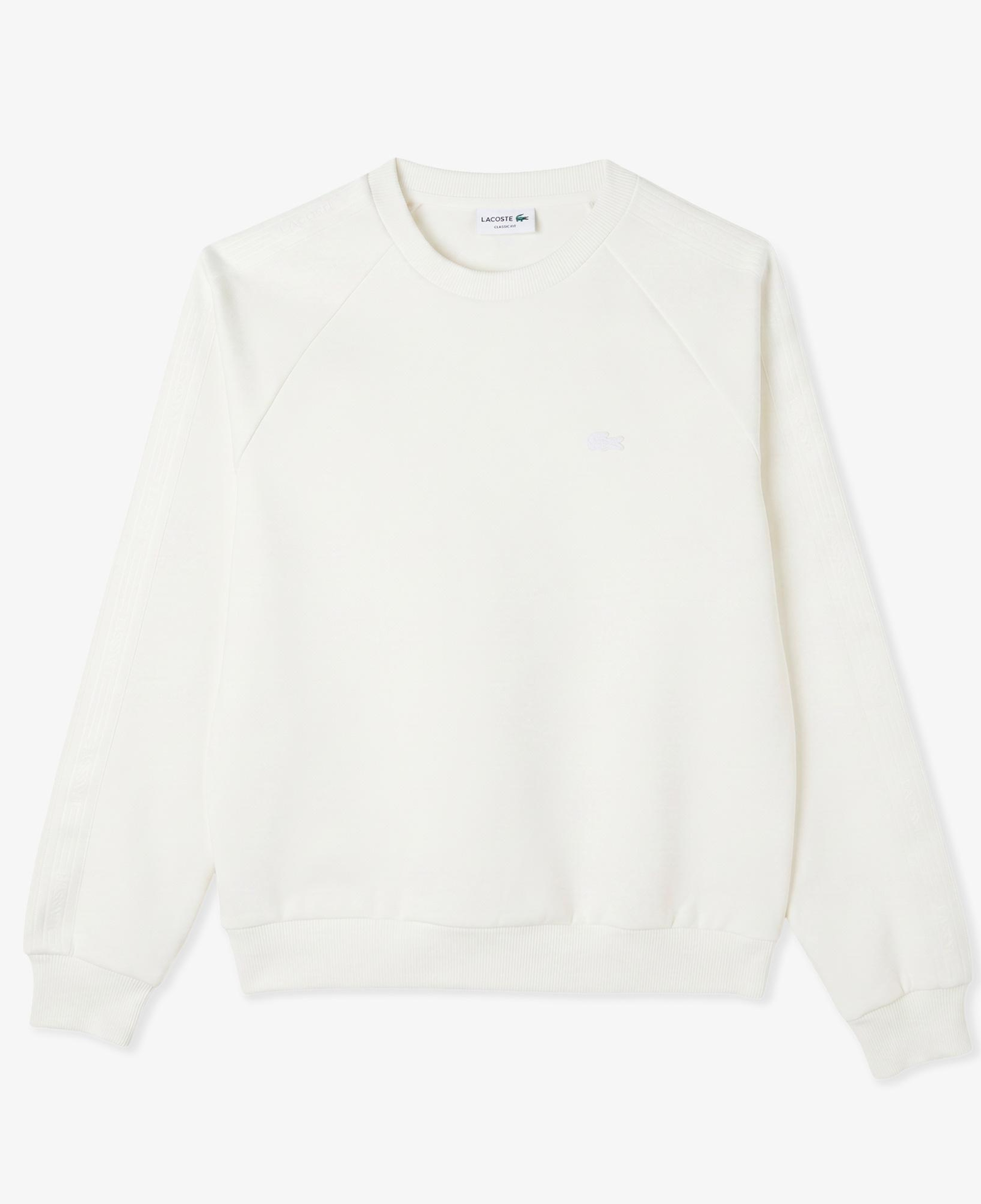 Erkek Classic Fit Bisiklet Yaka Krem Sweatshirt