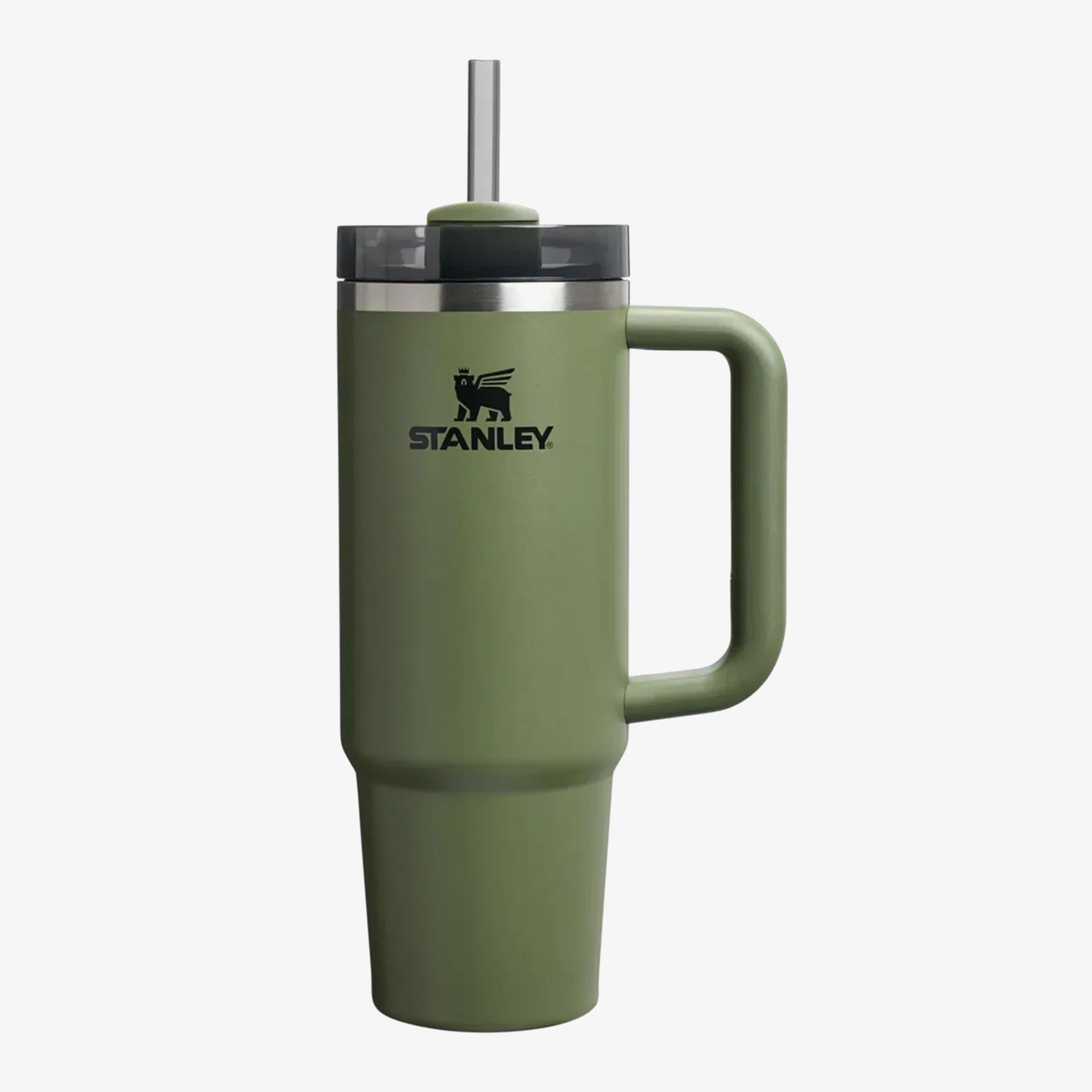 Stanley The Quencher H2.O FlowState Tumbler 0.89L 30oz Pipetli Haki Termos