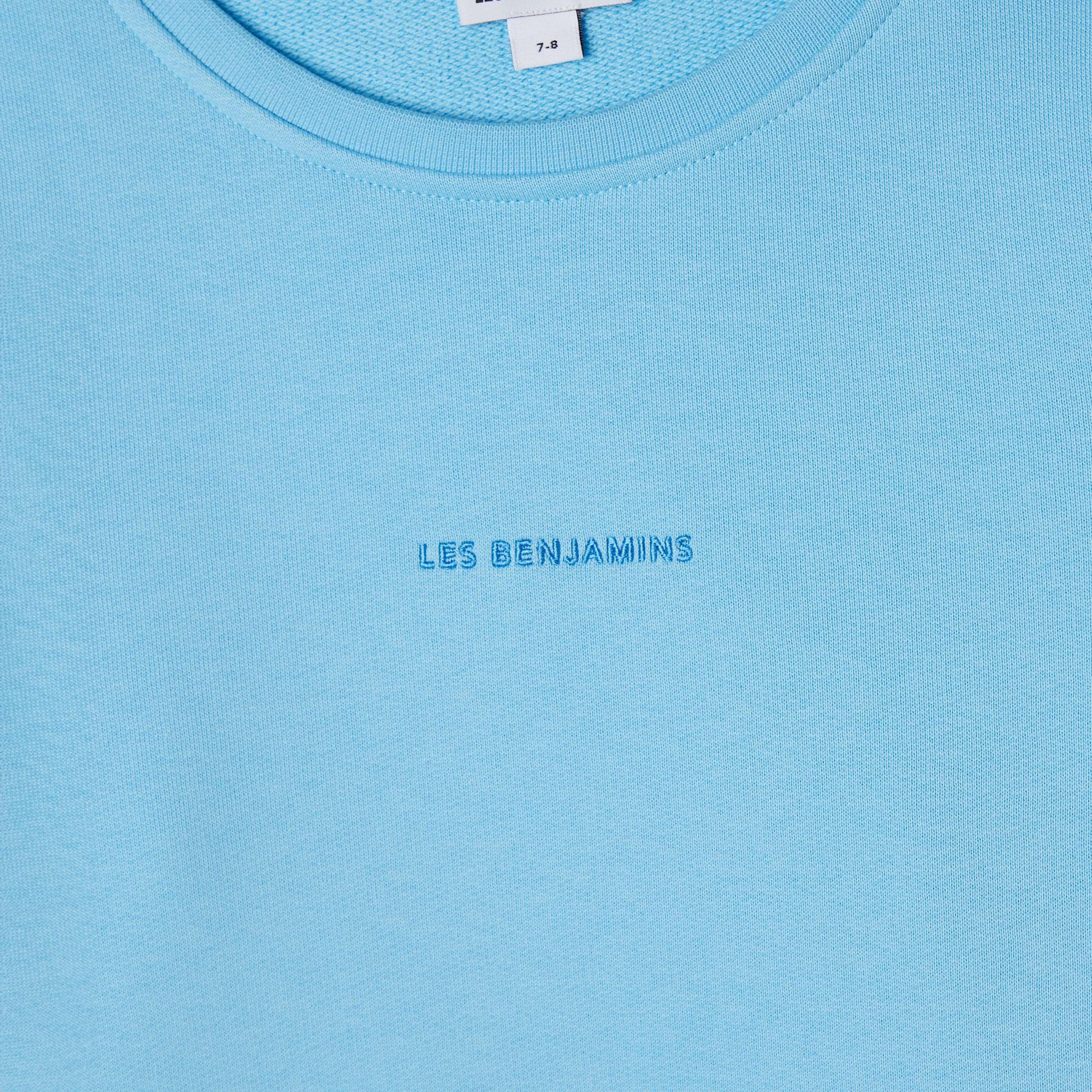 Les Benjamins Essential Çocuk Mavi Sweatshirt