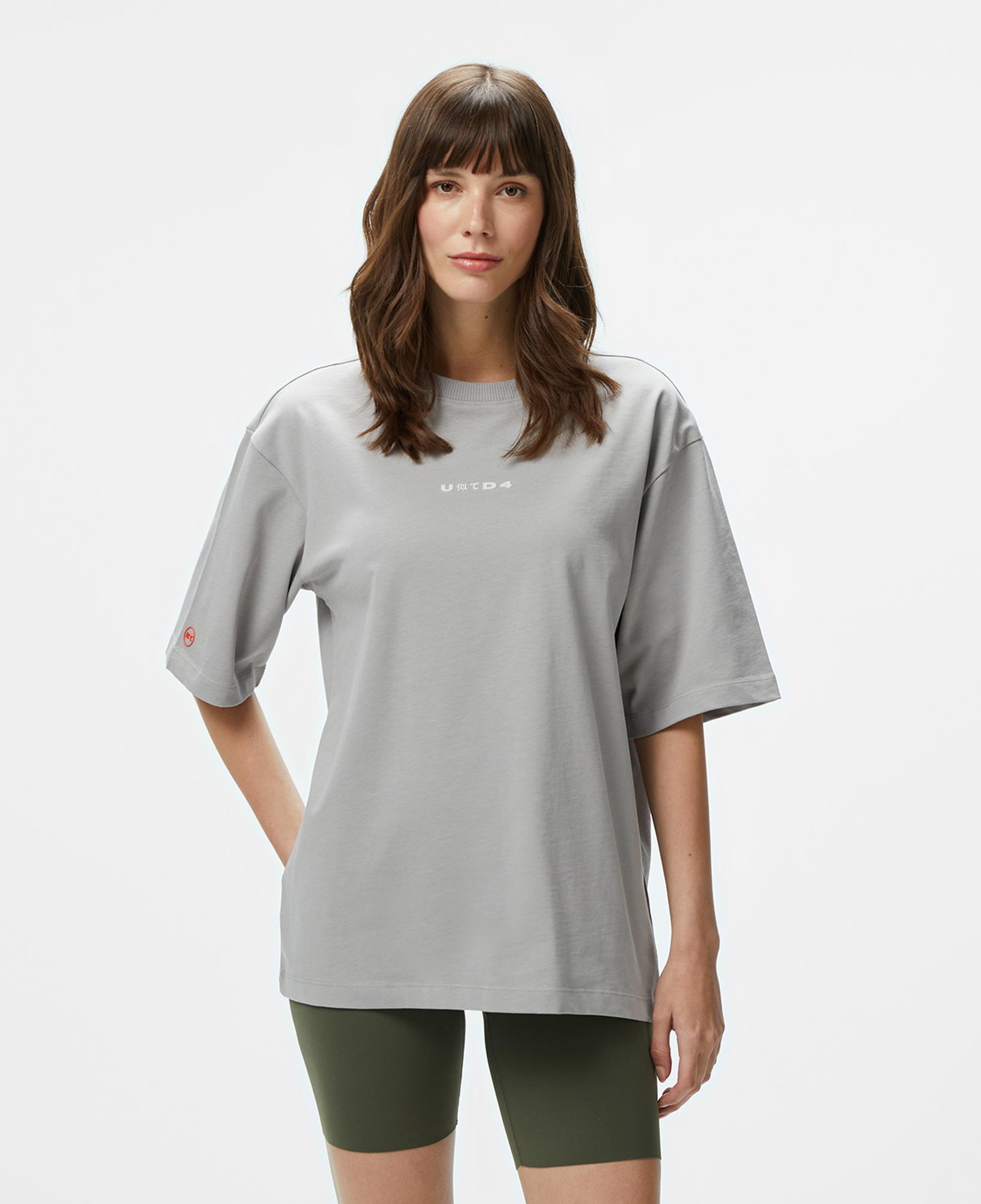 UNITED4 Erkek Gri T-Shirt