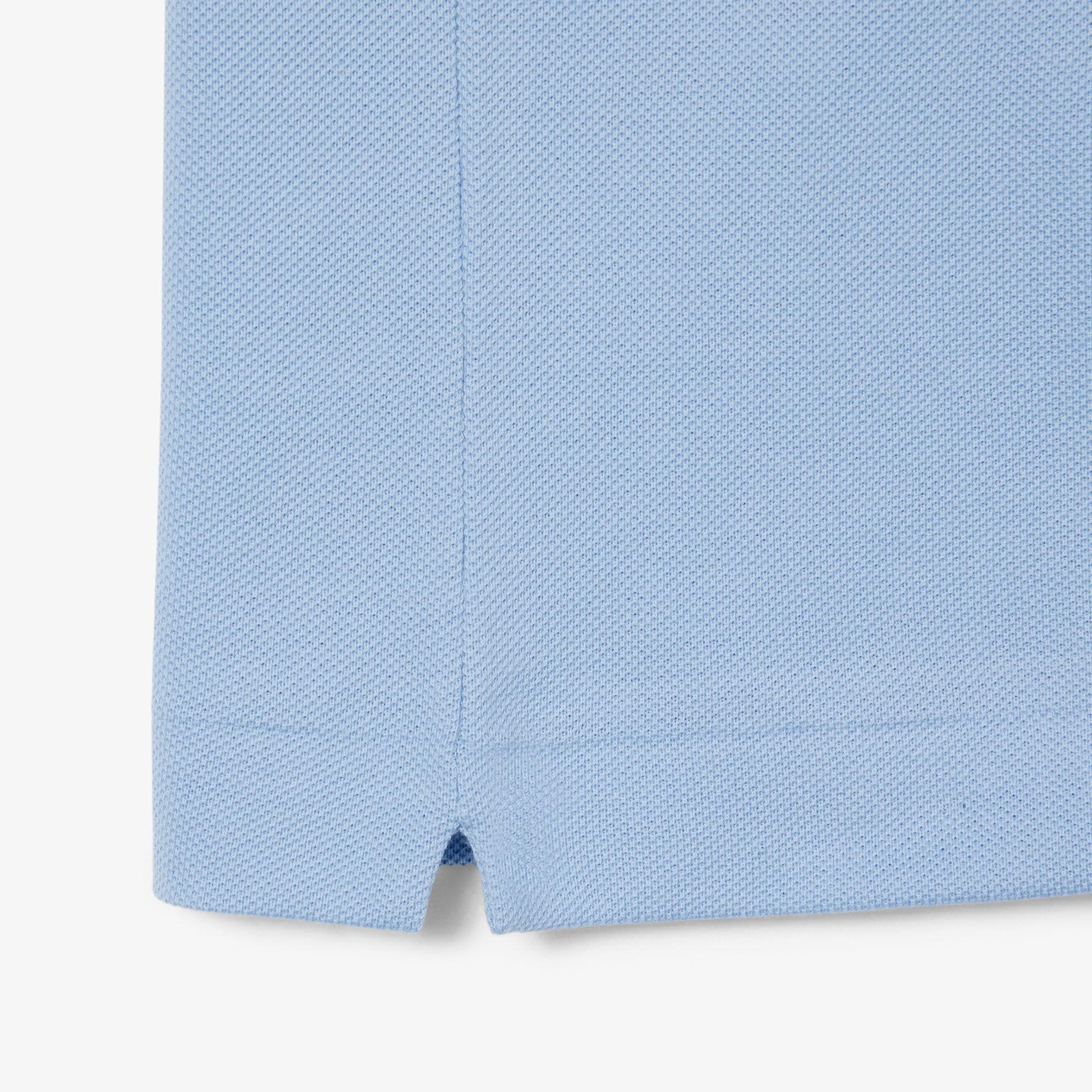 L.12.12 Erkek Classic Fit Mavi Polo