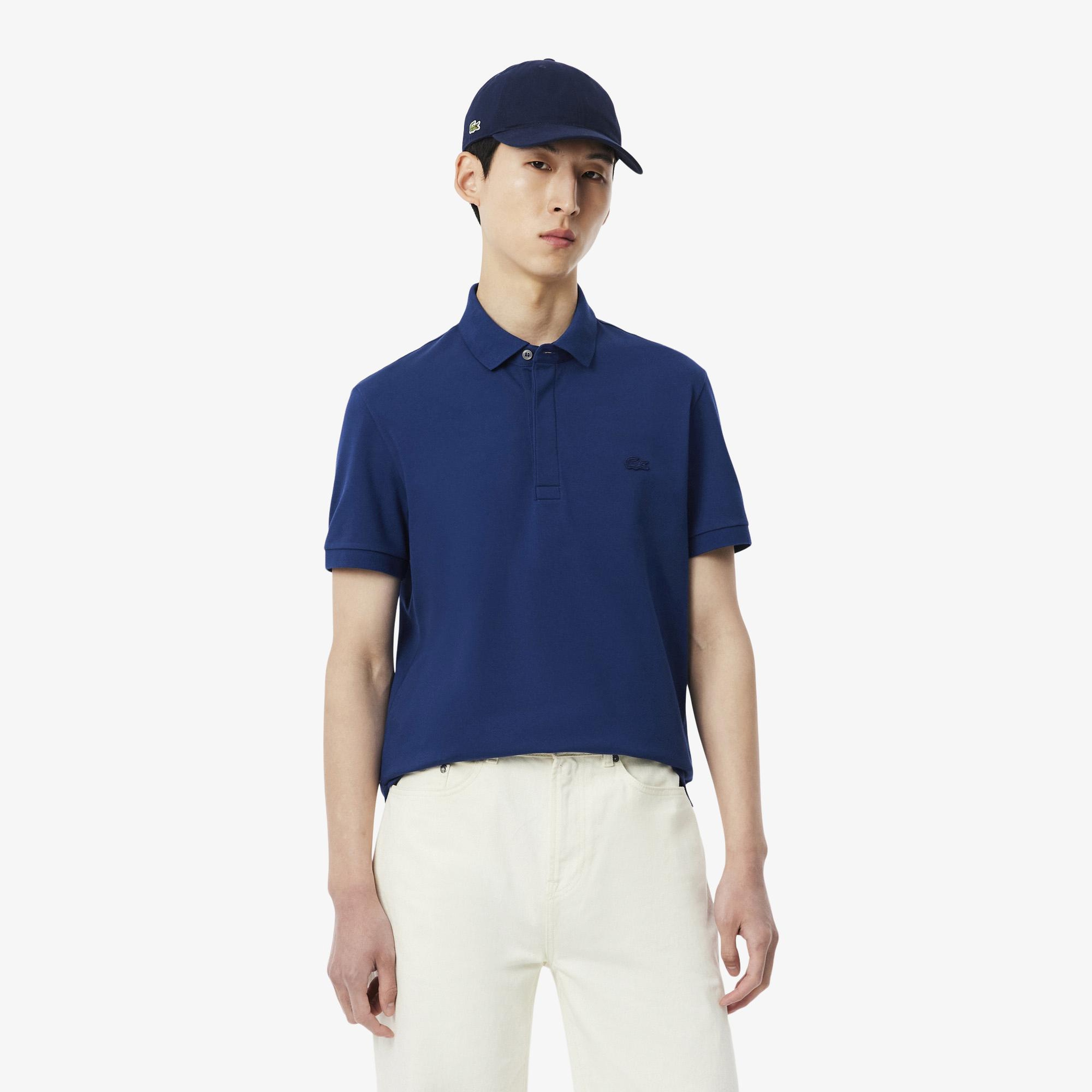 Erkek Regular Fit Lacivert Paris Polo