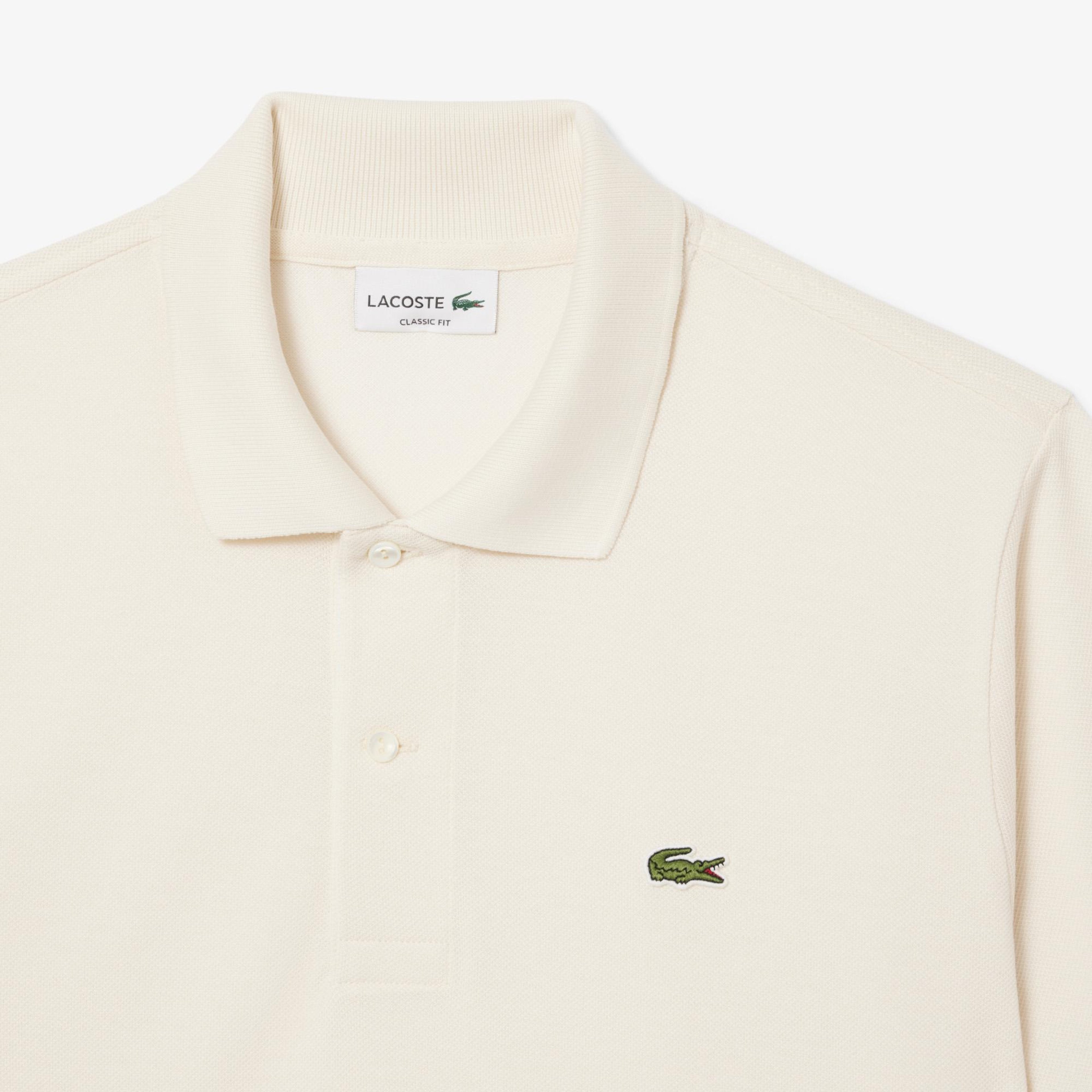 Lacoste L.12.12 Erkek Classic Fit Bej Polo