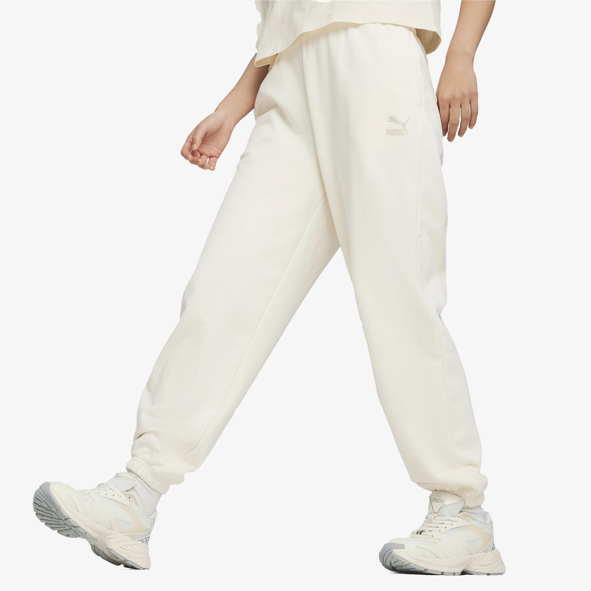 Puma Better Classics Kadın Beyaz Eşofman Altı