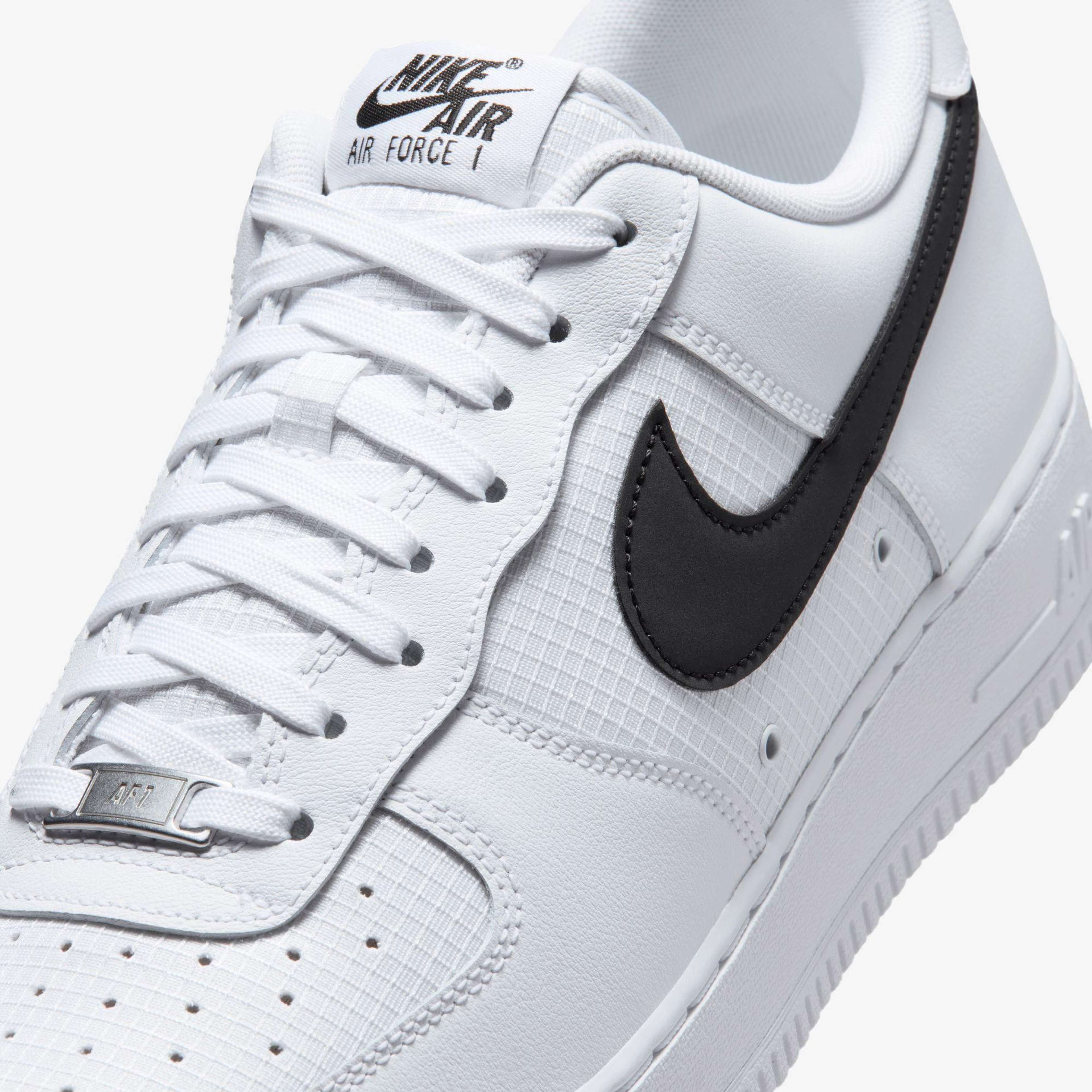 Nike Air Force 1 '07 LV8 Erkek Beyaz Spor Ayakkabı