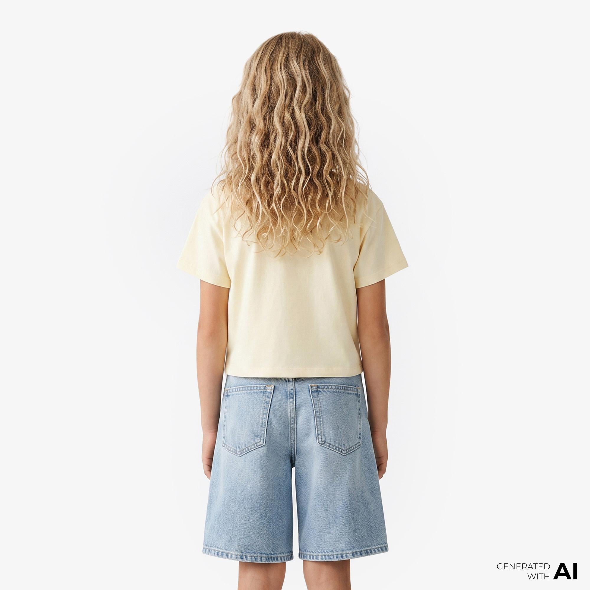 Calvin Klein Çocuk Beyaz T-Shirt