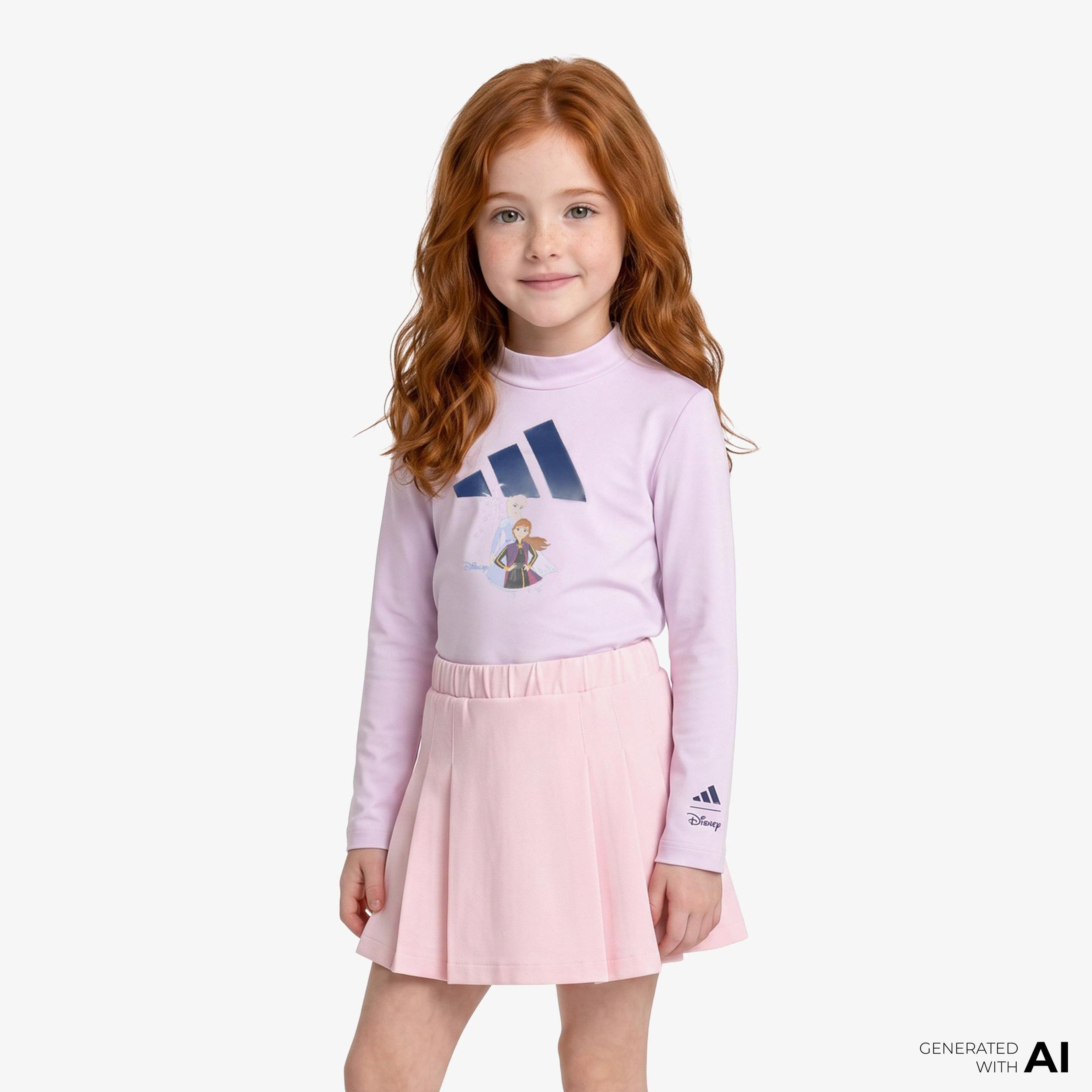 adidas Disney Frozen Çocuk Pembe T-Shirt