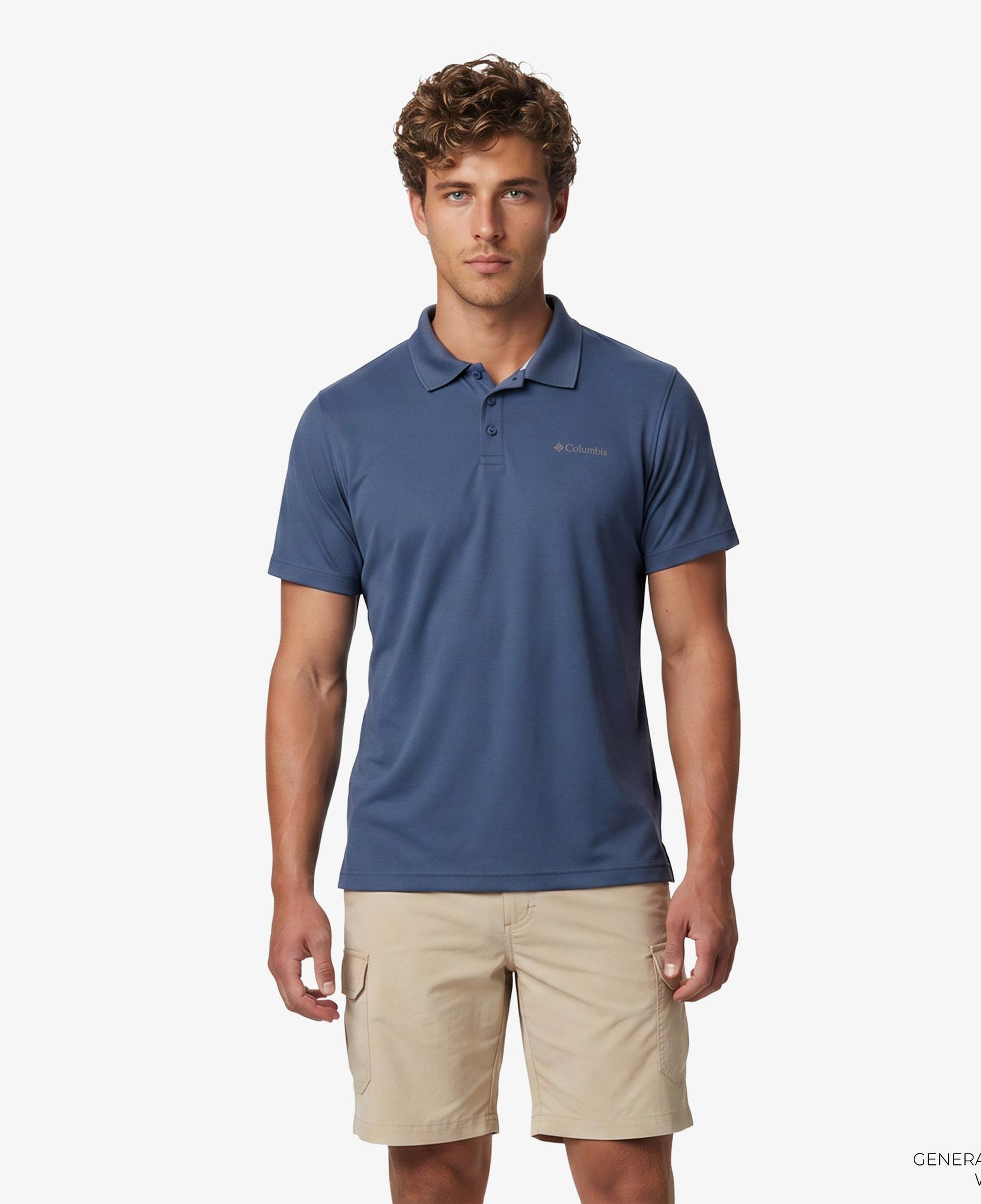 Columbia Utilizer Erkek Mavi Polo
