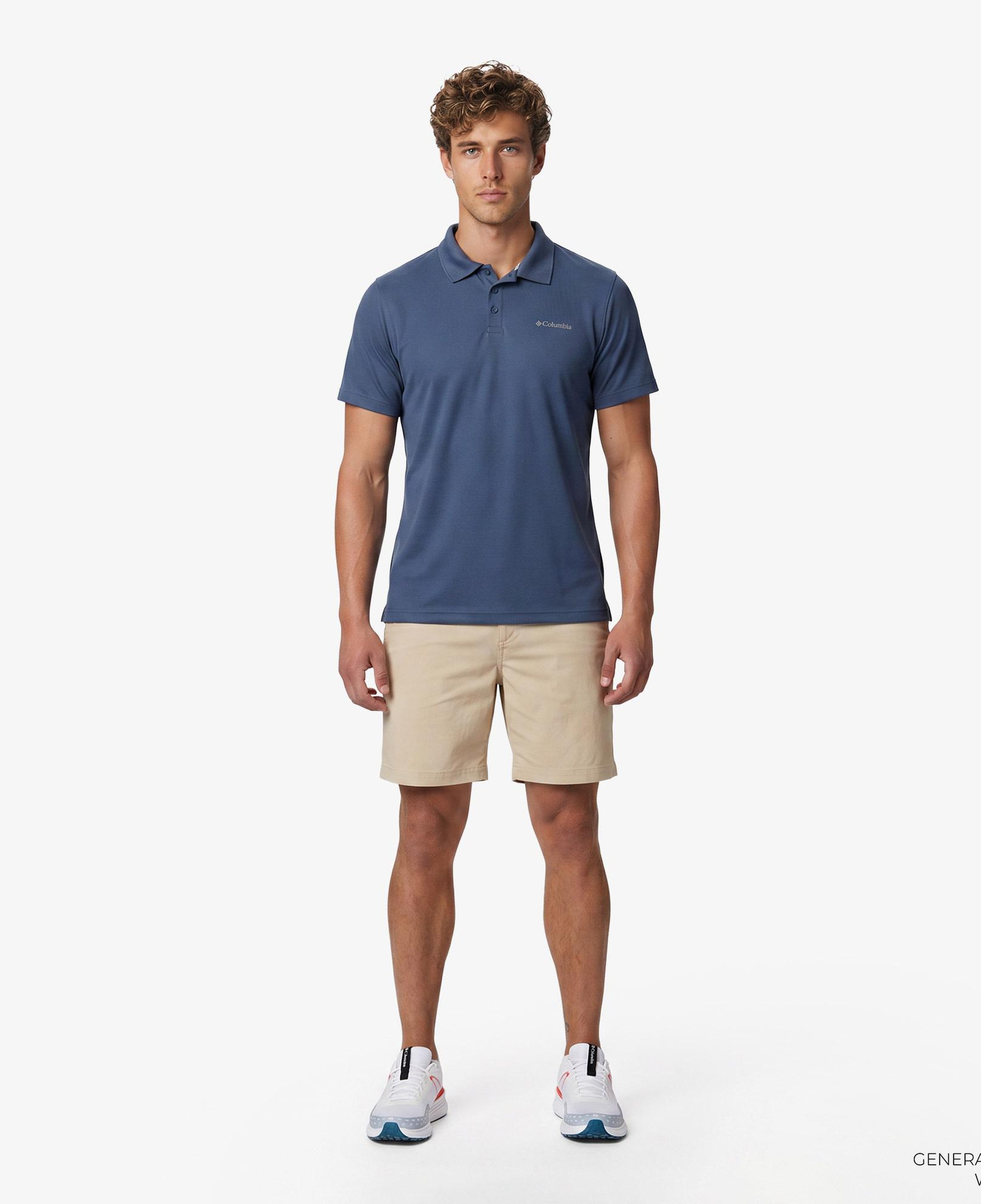 Columbia Utilizer Erkek Mavi Polo