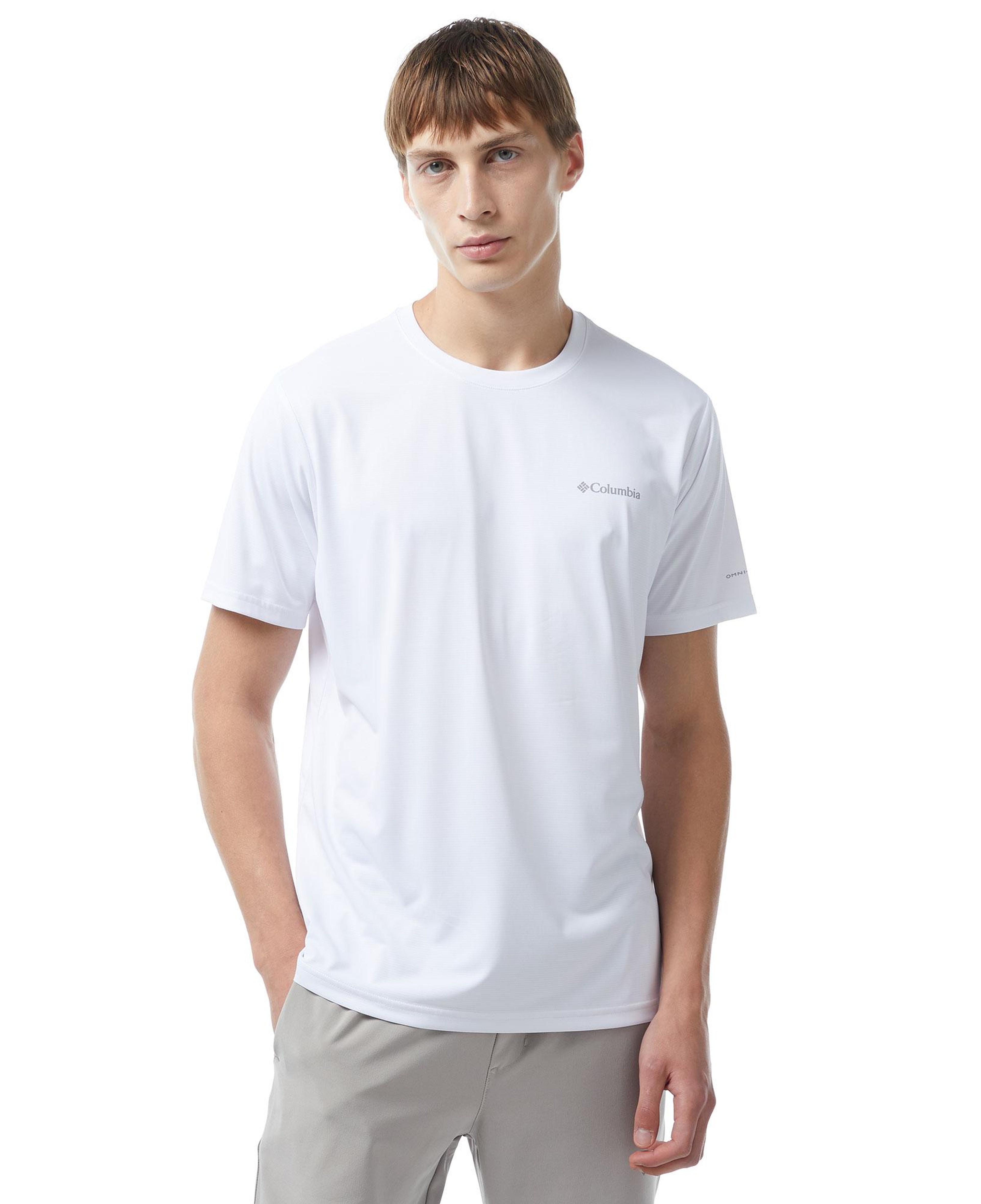 Columbia Hike Erkek Beyaz Günlük T-Shirt