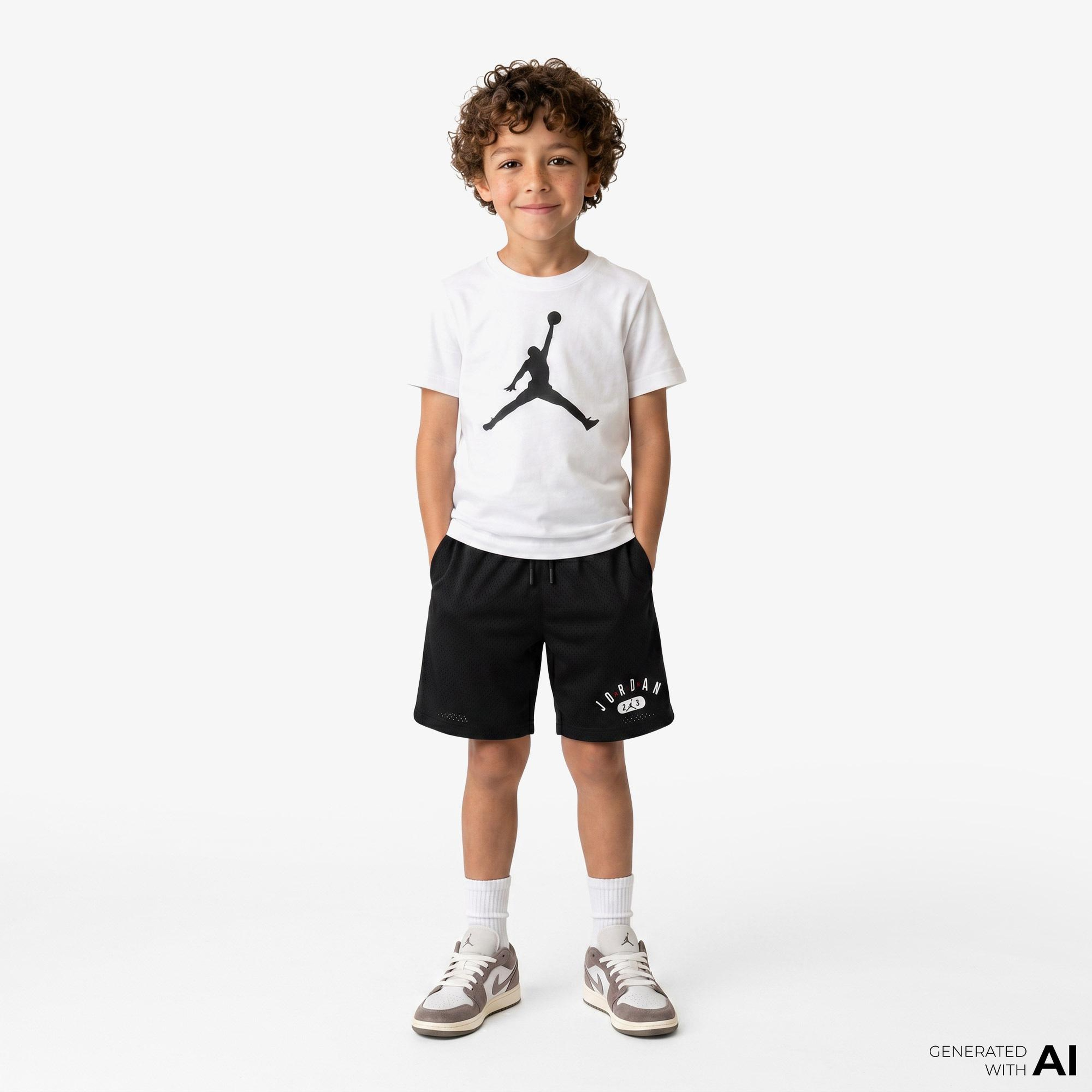 Jordan Jumpman Çocuk Beyaz T-Shirt