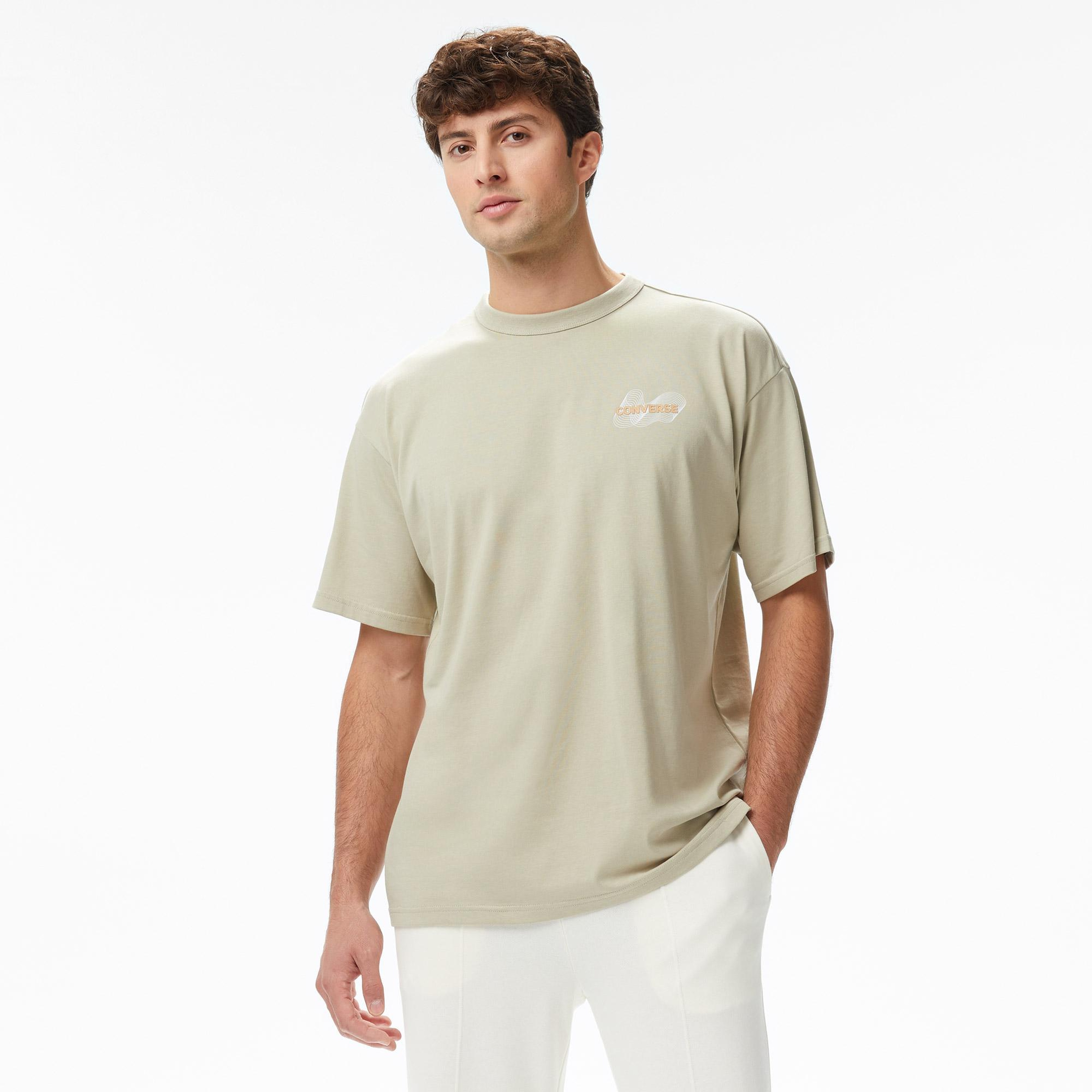 Converse Erkek Haki T-Shirt