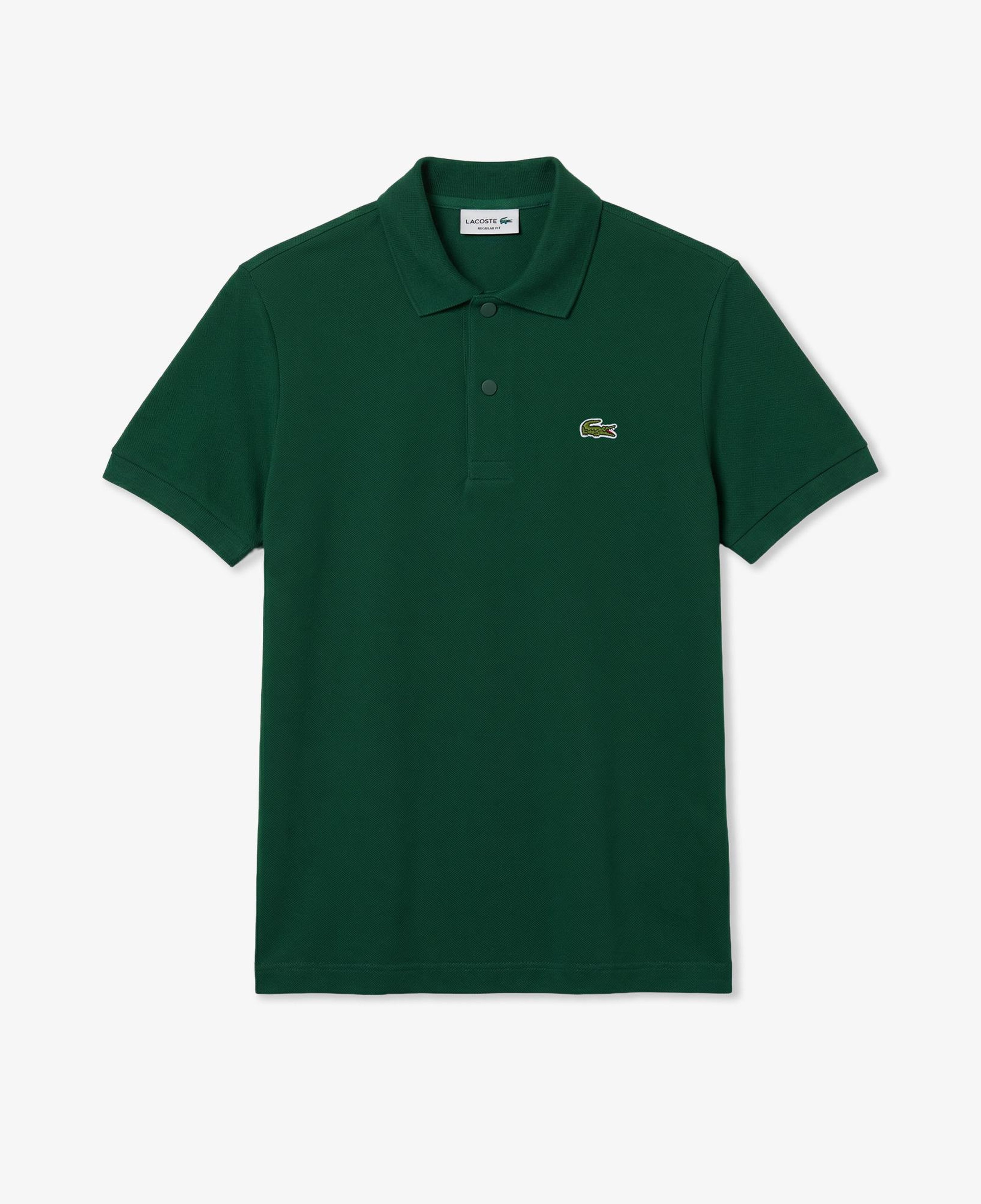 Erkek Regular Fit Koyu Yeşil Polo