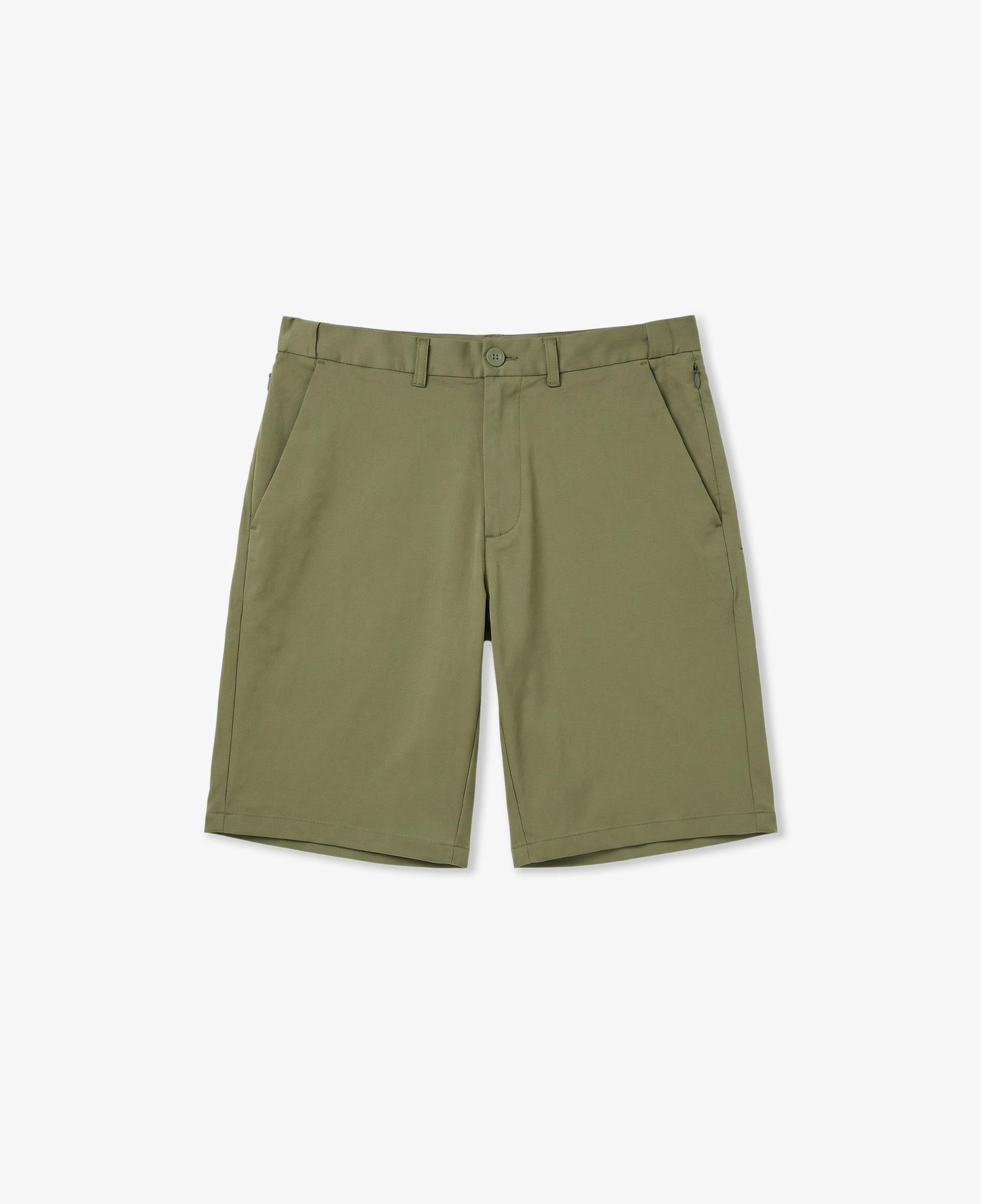 Erkek Regular Fit Haki Bermuda Şort