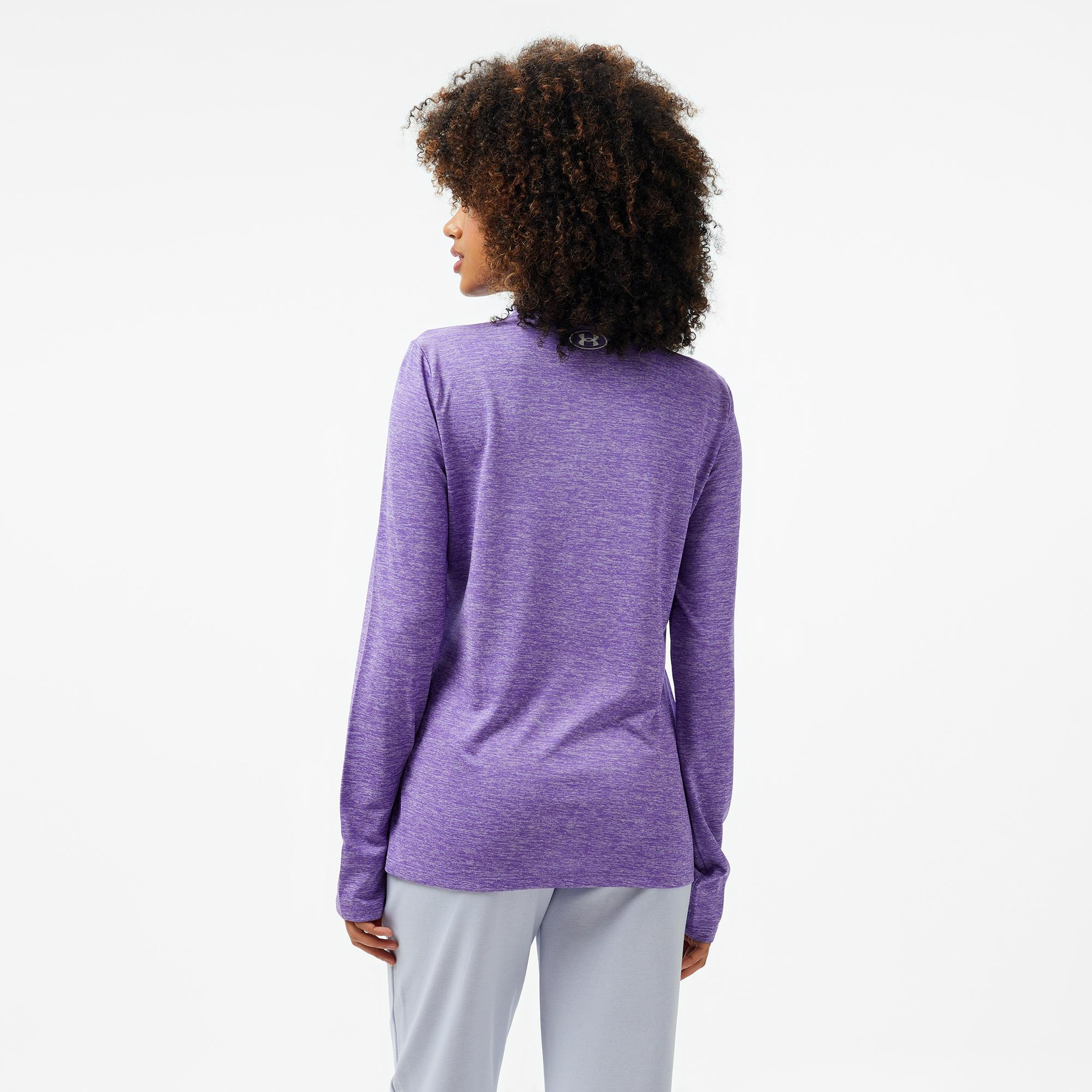 Under Armour Tech Kadın Mor T-Shirt