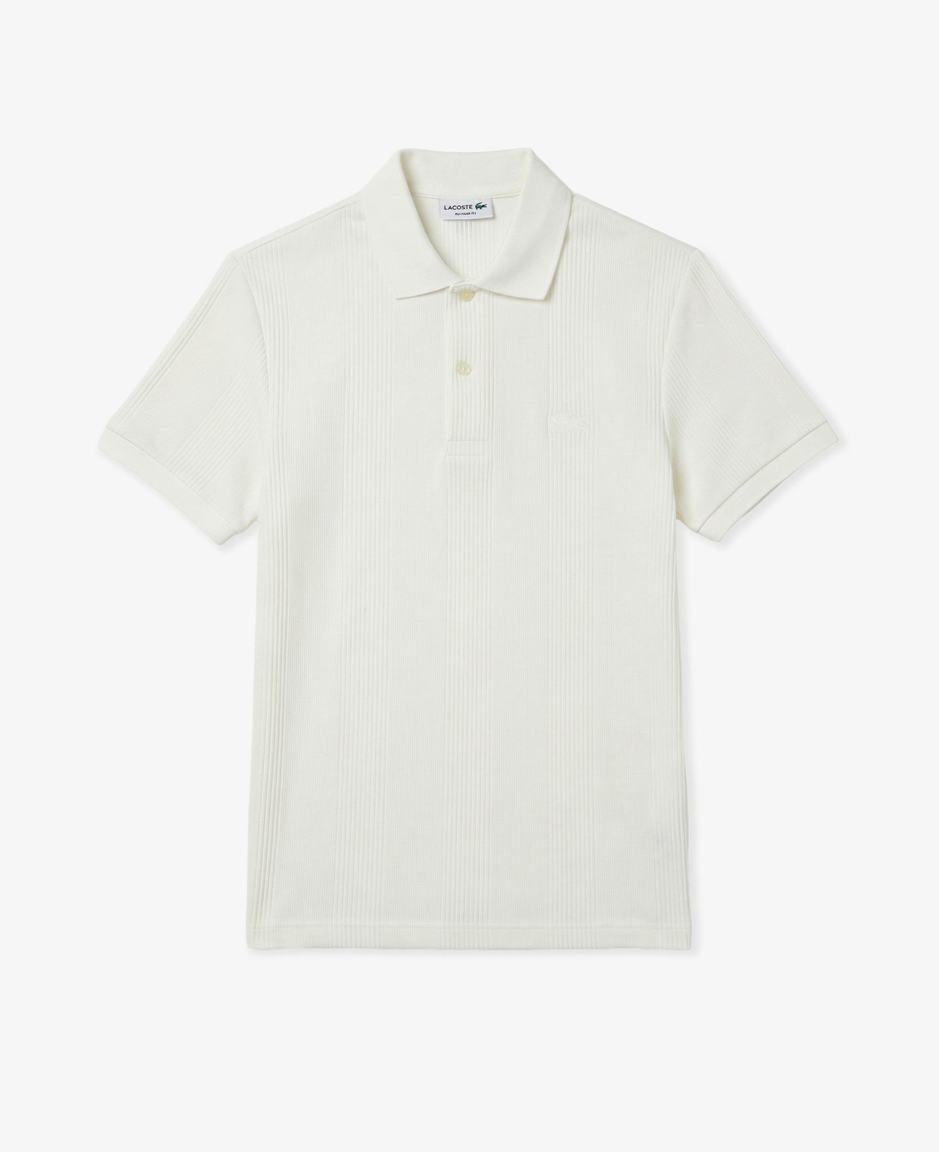 Erkek Classic Fit Beyaz Polo