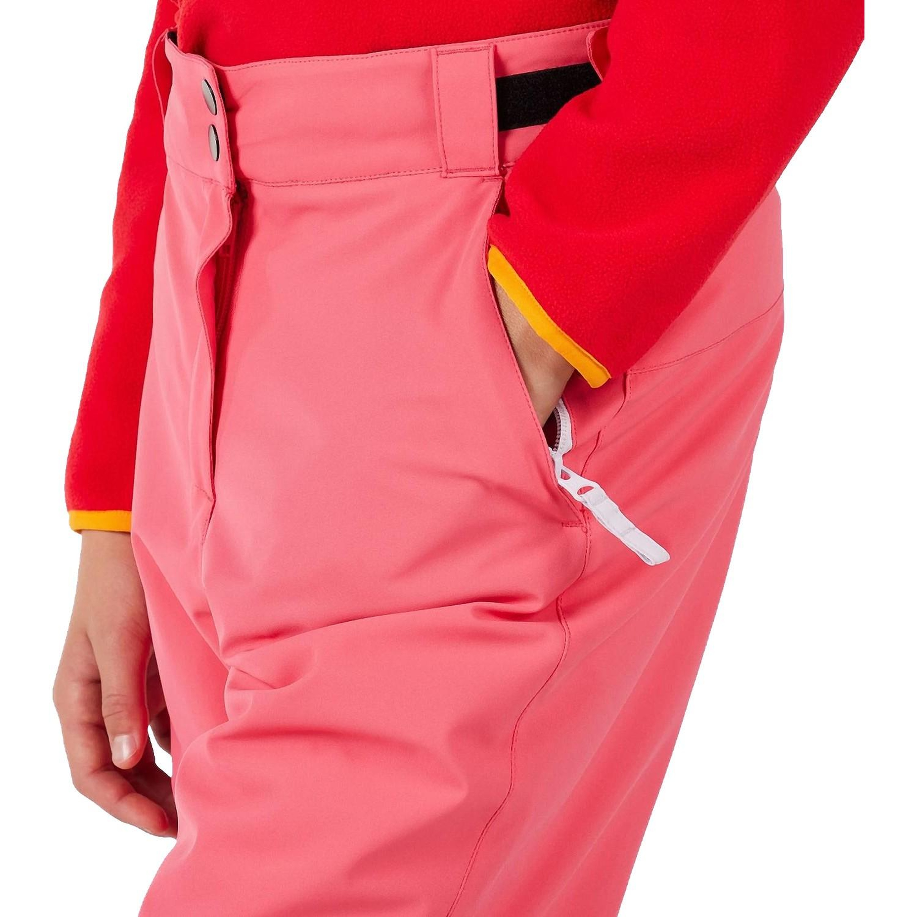 Rossignol Insulated Ski Pant Kız Çocuk Kırmızı Kayak Pantolonu