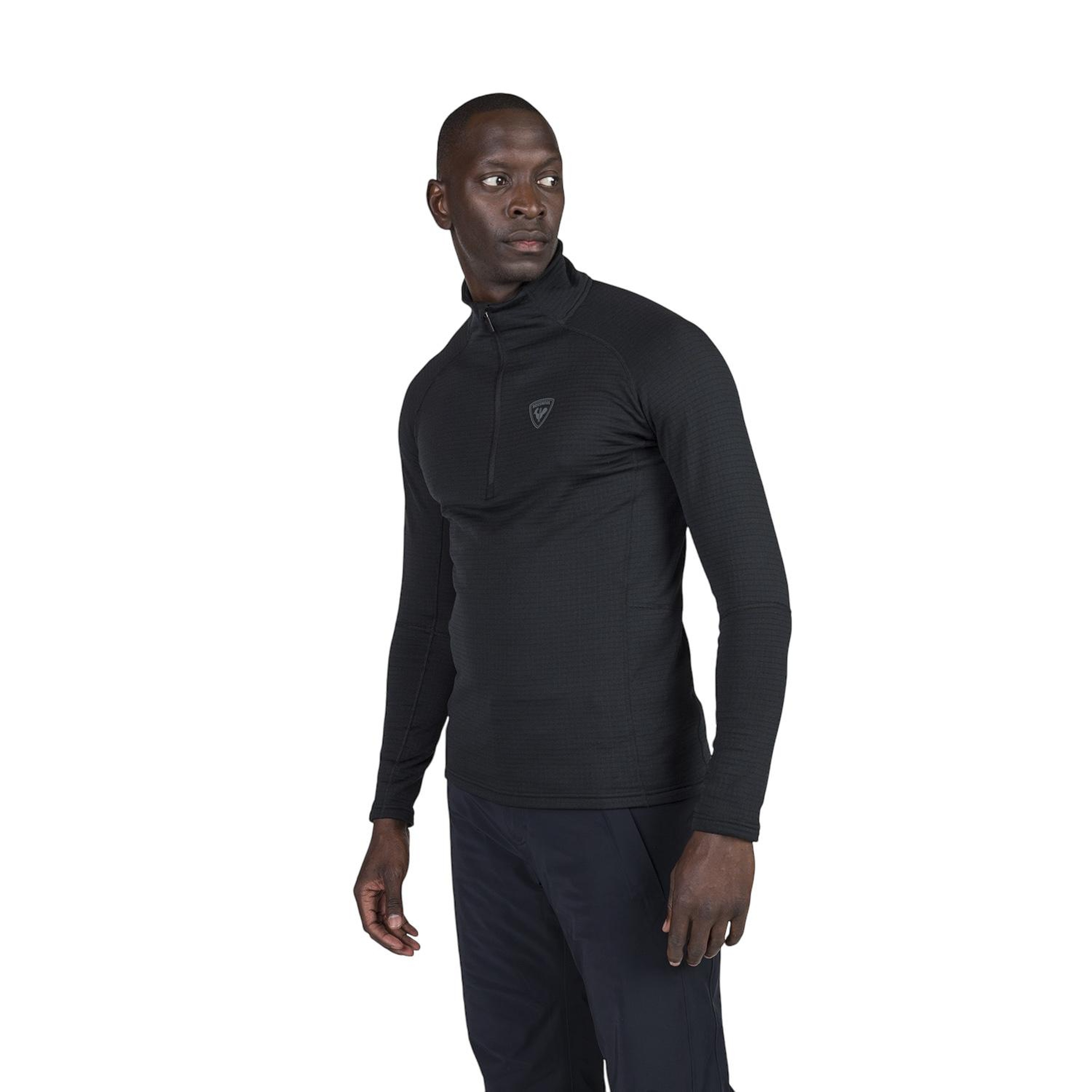 Rossignol Blackside Fleece Hz Erkek Siyah İçlik Üst
