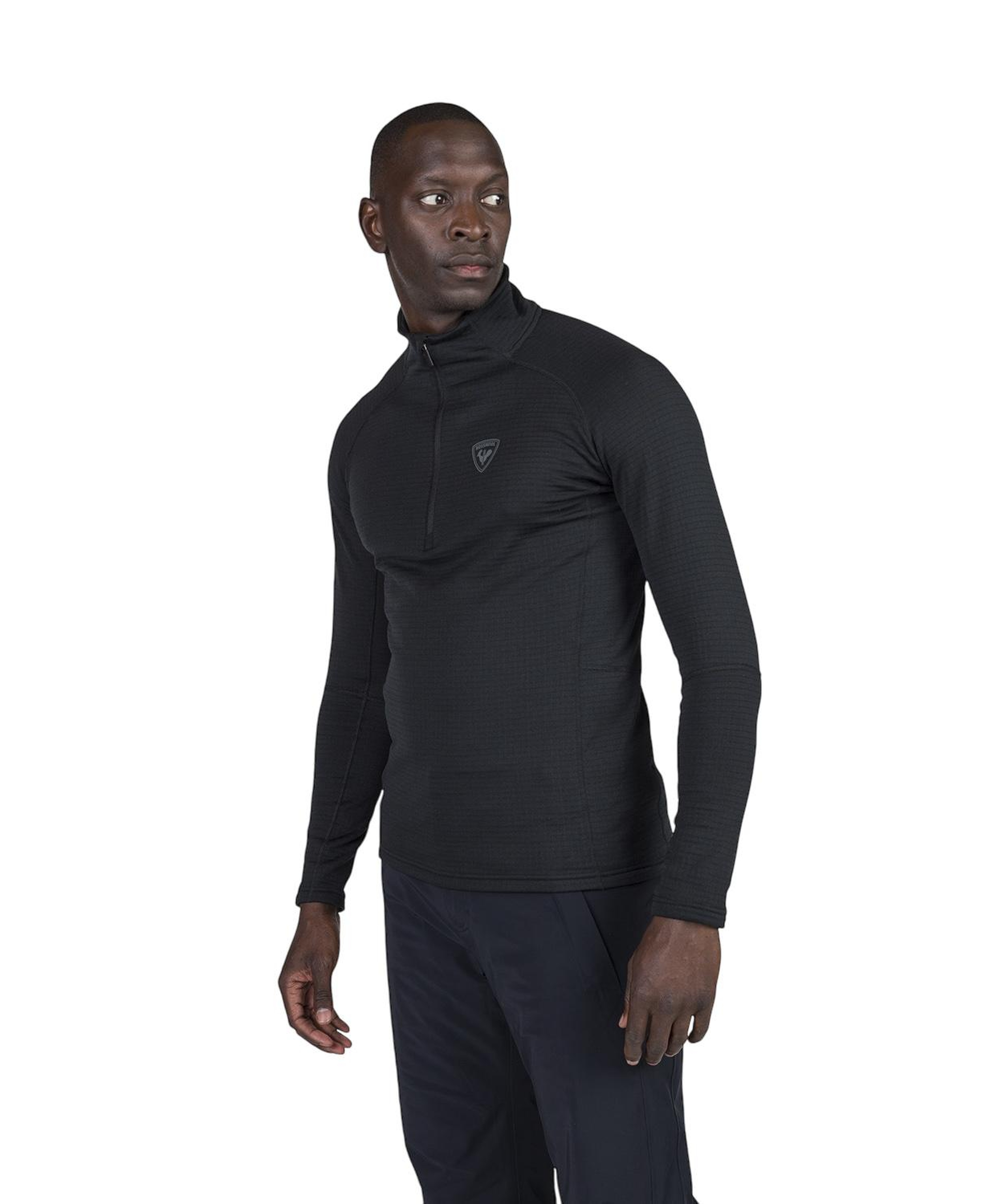 Rossignol Blackside Fleece Hz Erkek Siyah İçlik Üst