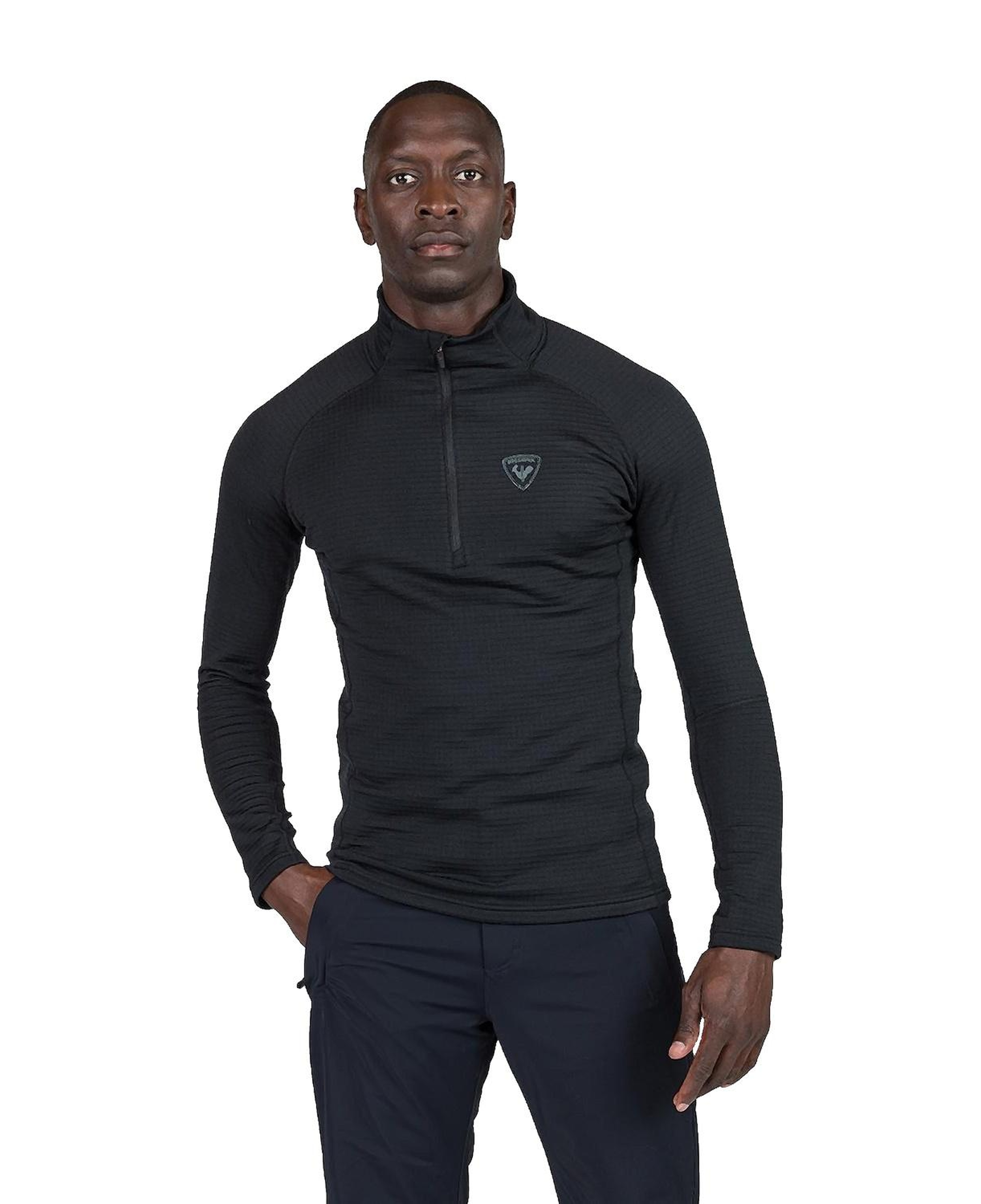 Rossignol Blackside Fleece Hz Erkek Siyah İçlik Üst