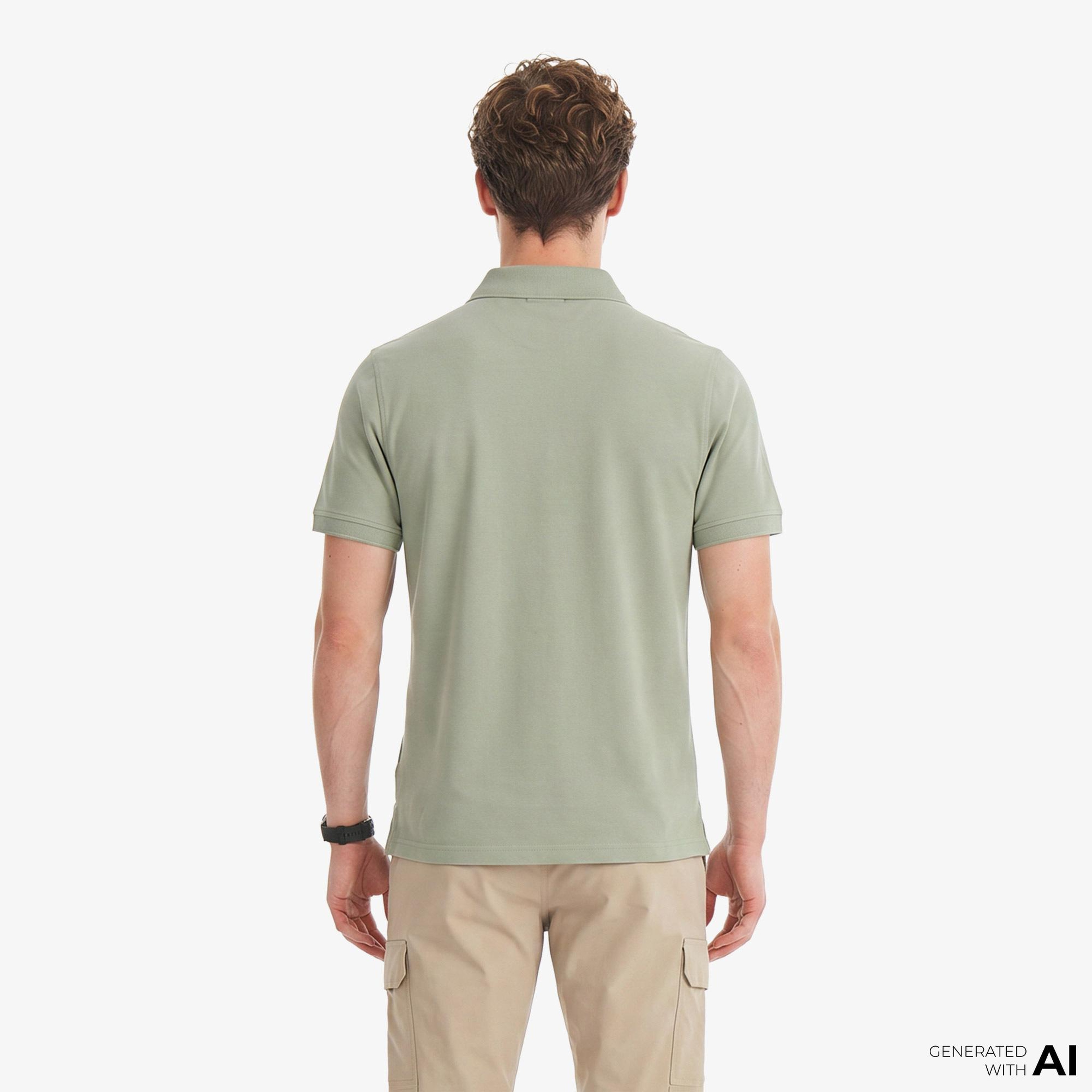 Columbia Cascade Range Solid II Erkek Bej Polo
