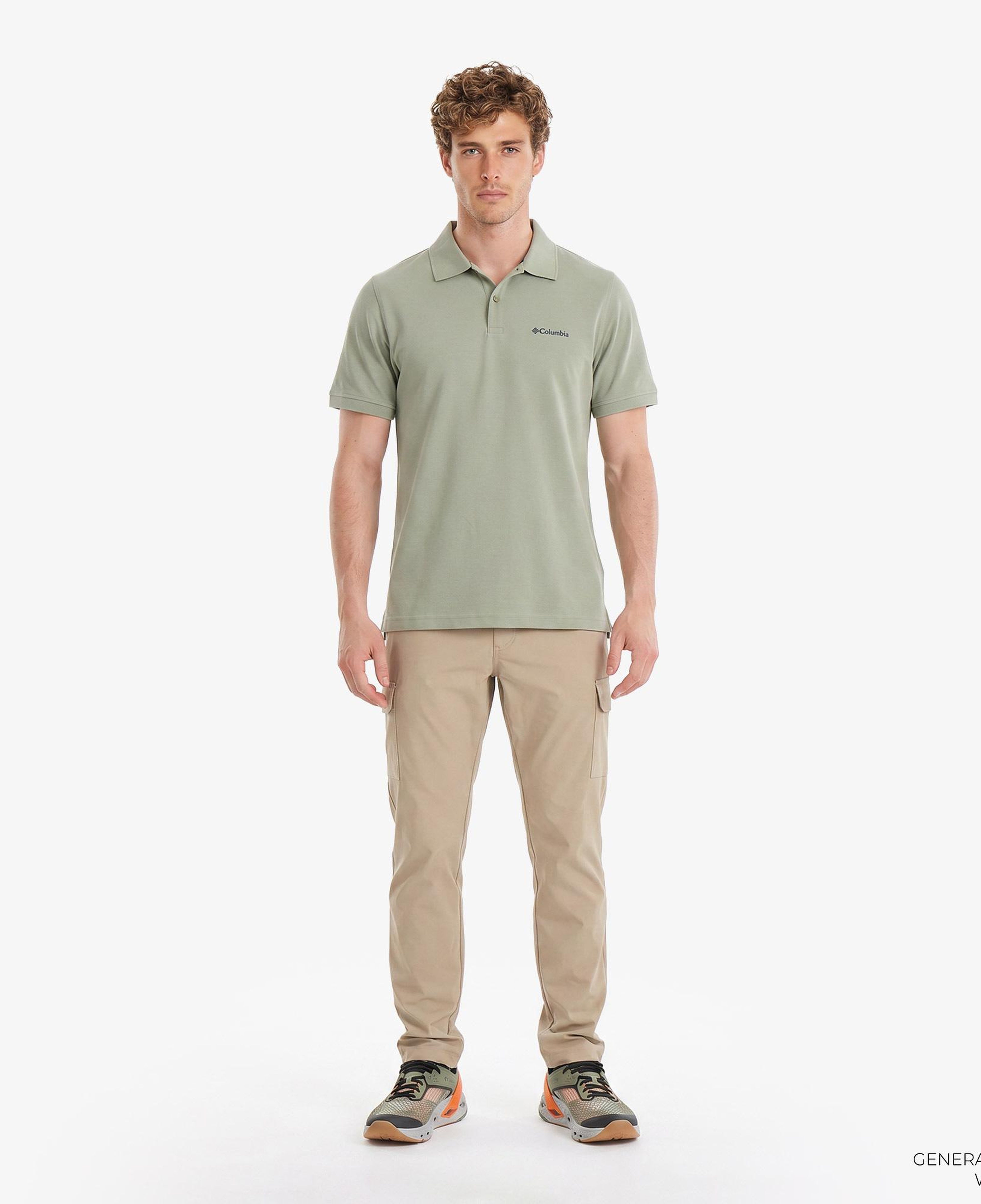 Columbia Cascade Range Solid II Erkek Bej Polo
