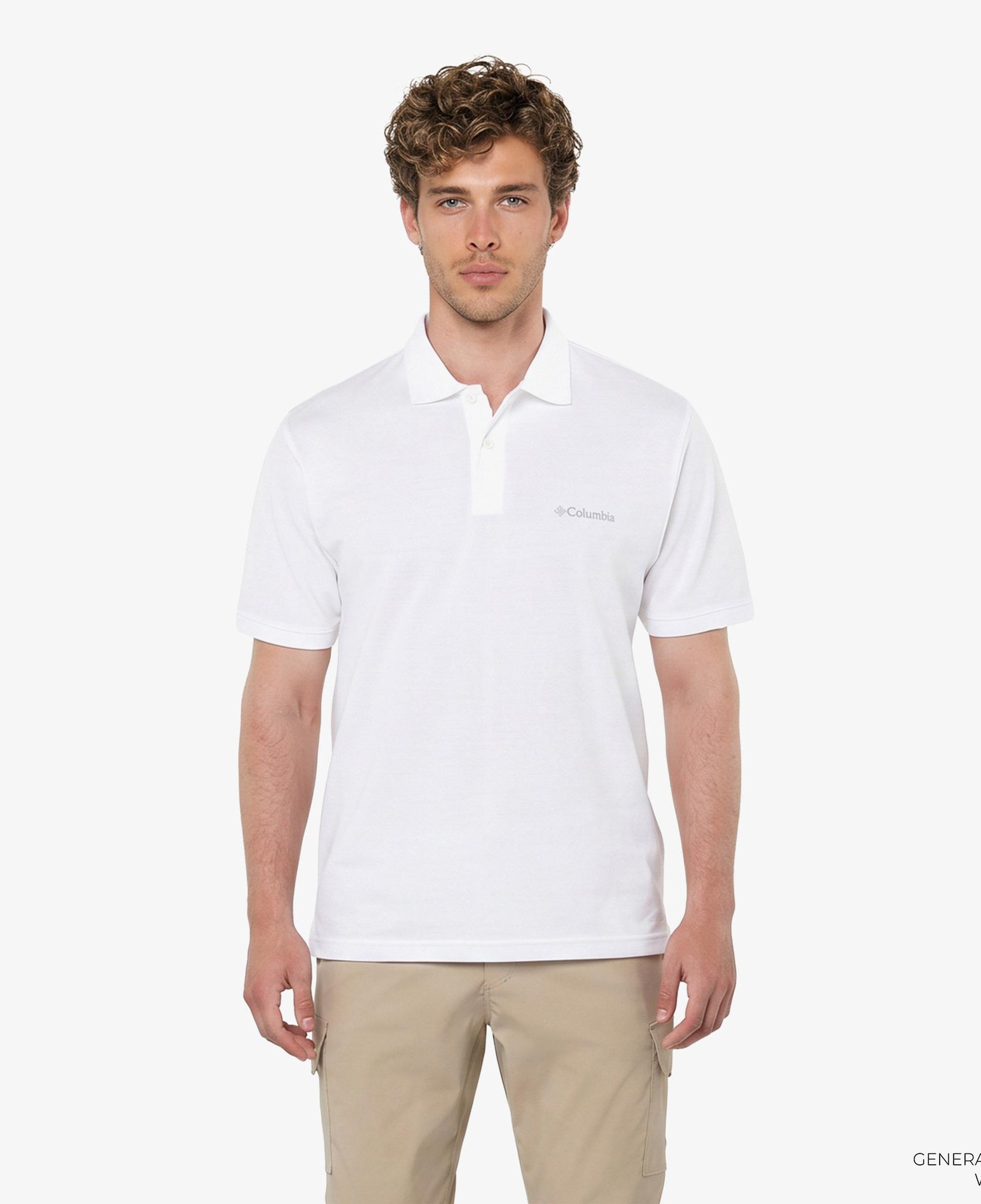 Columbia Cascade Range Solid II Erkek Beyaz Polo