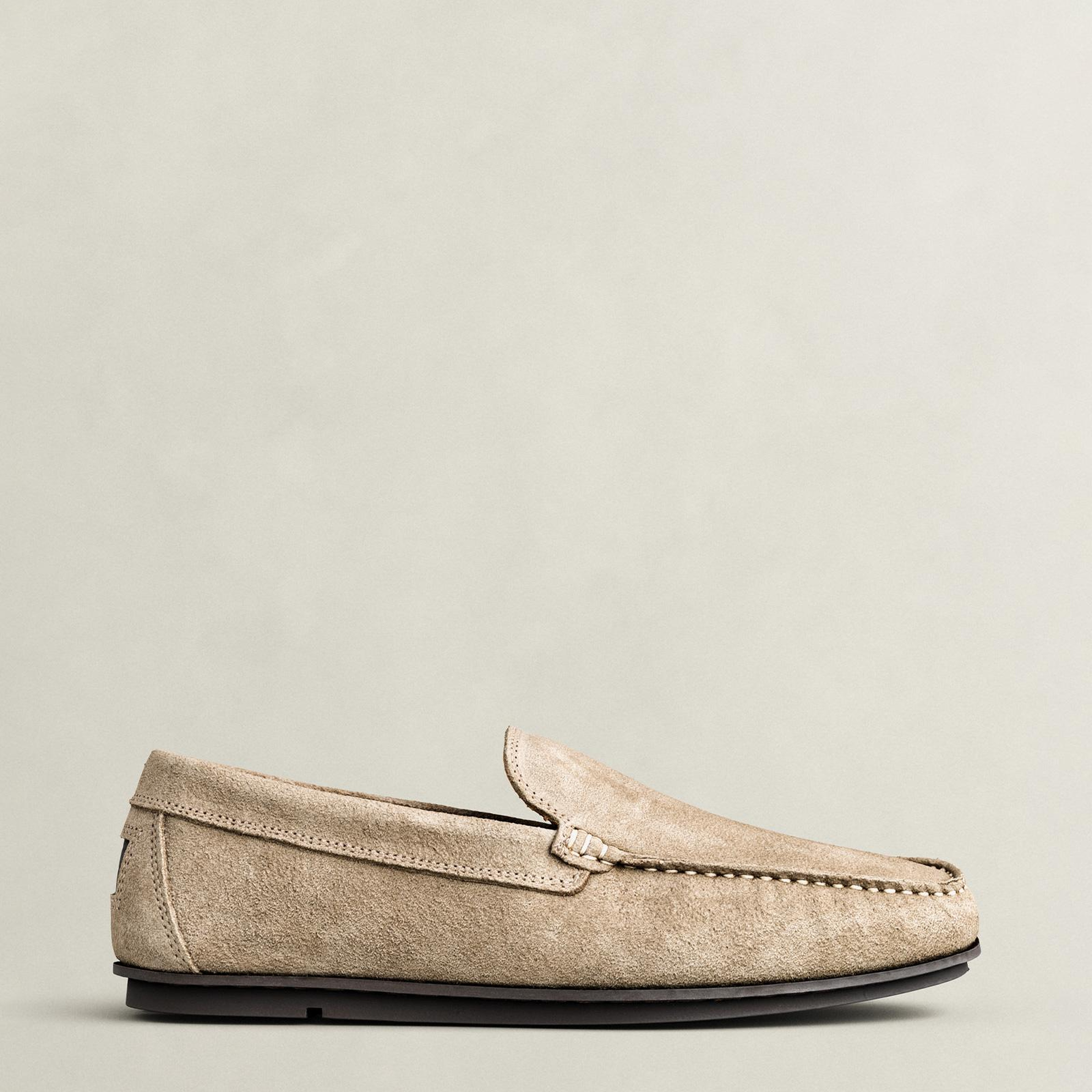 GANT Erkek Bej Wilmon Süet Loafer