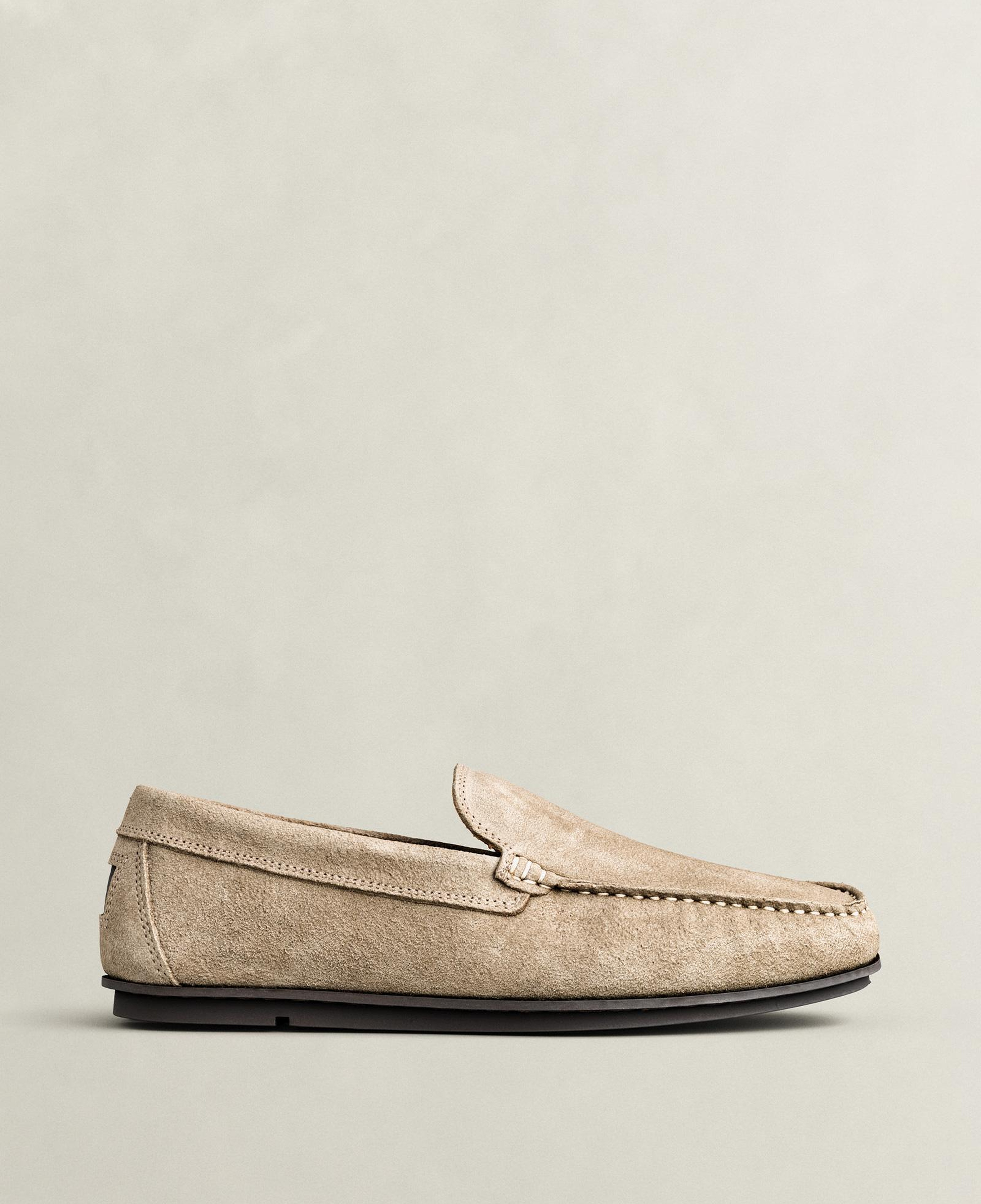 GANT Erkek Bej Wilmon Süet Loafer