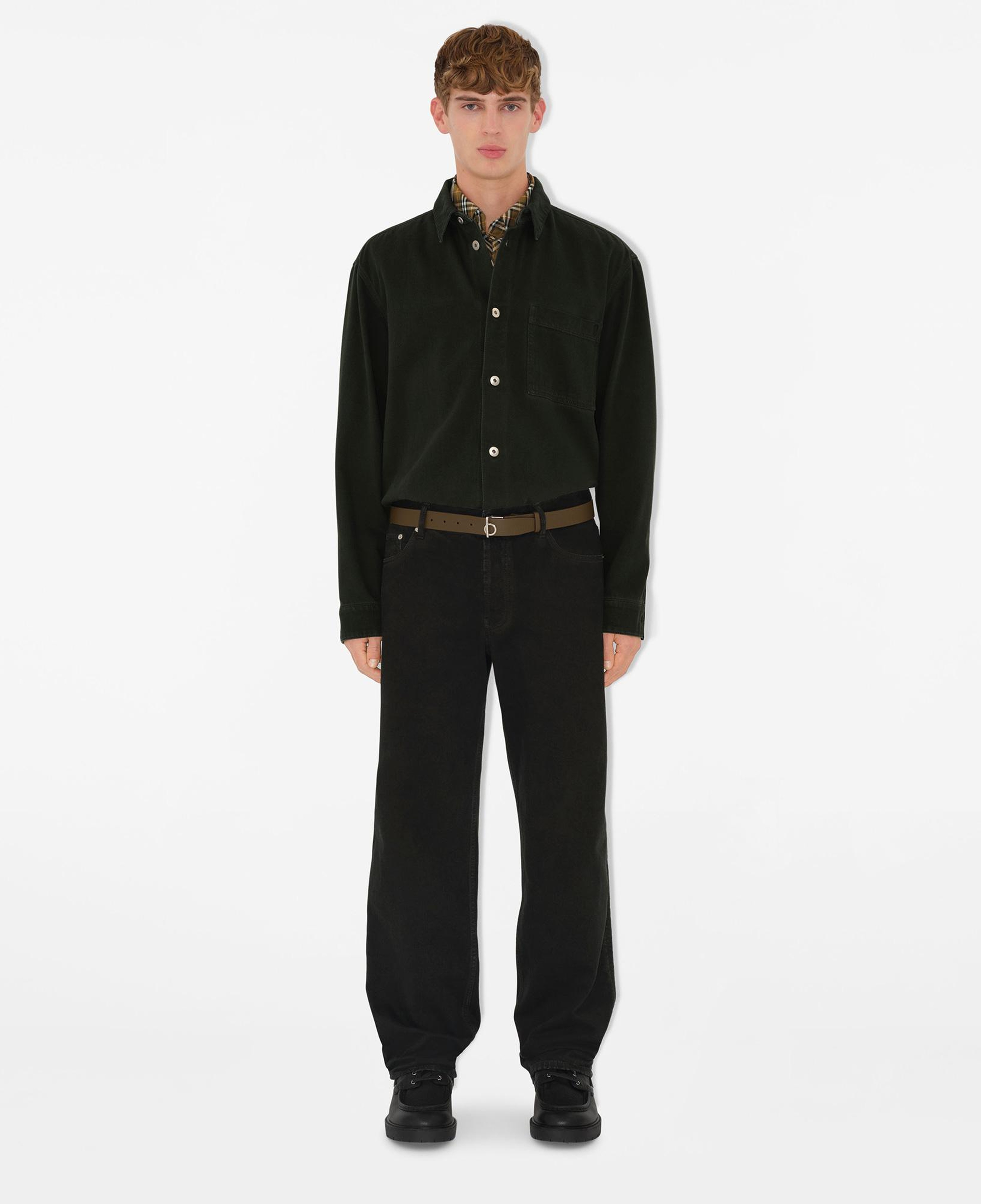 Burberry Erkek Siyah Pantolon