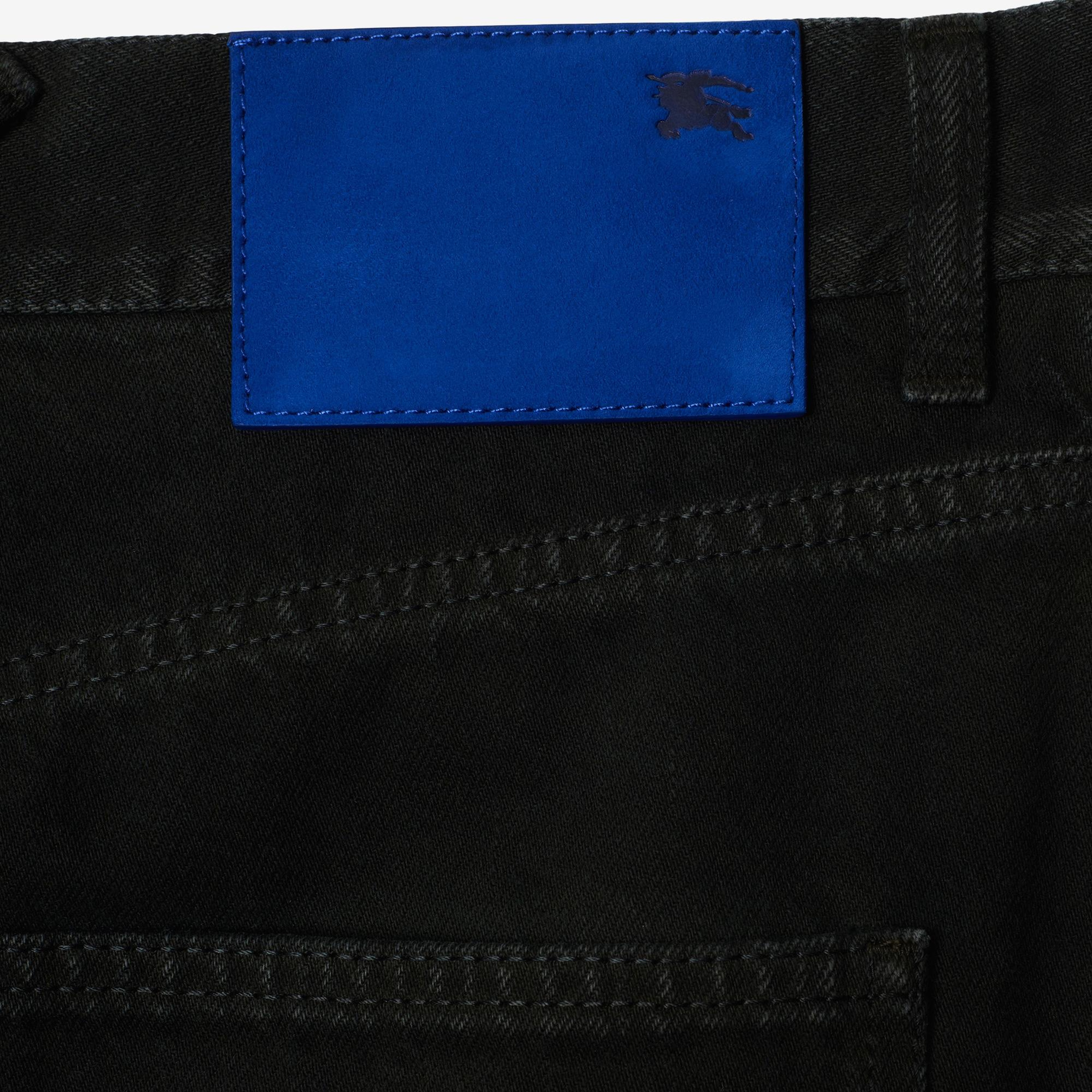 Burberry Erkek Siyah Pantolon
