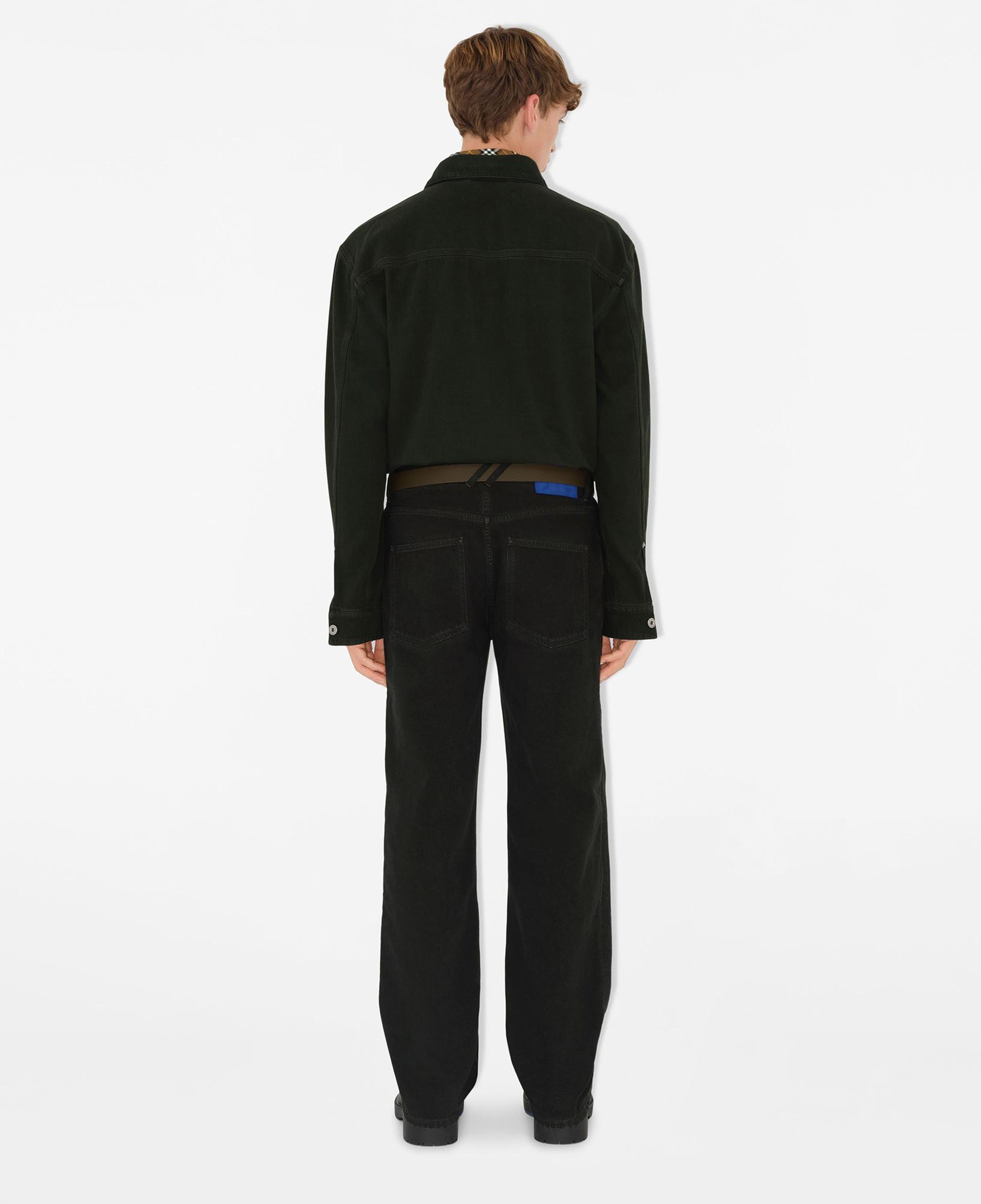 Burberry Erkek Siyah Pantolon
